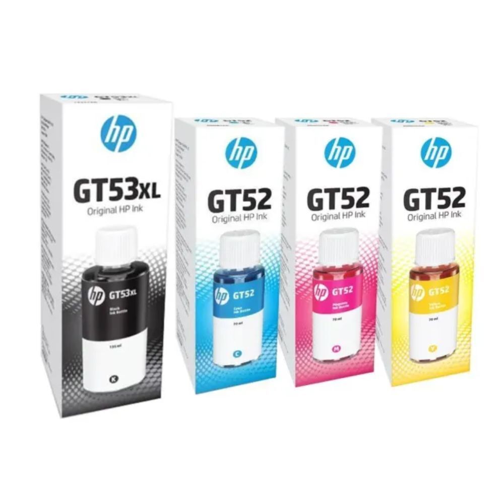 HP 惠普超值3彩1黑★ 原廠墨水GT52+GT53XL (適用ST215/520/580/615/725/755/795)