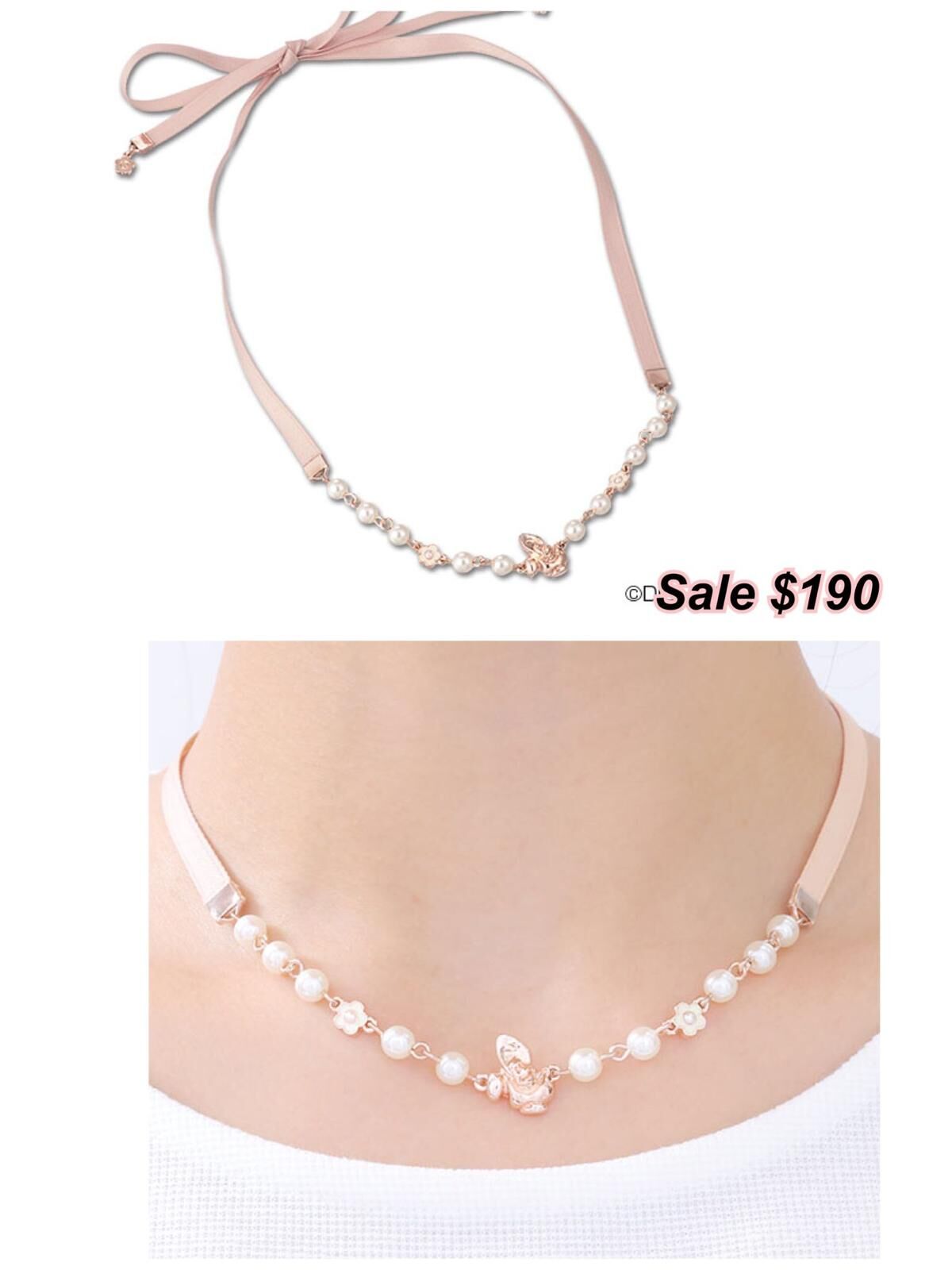 260223 Mary Quant x Alice In Wonderland 珍珠頸鏈