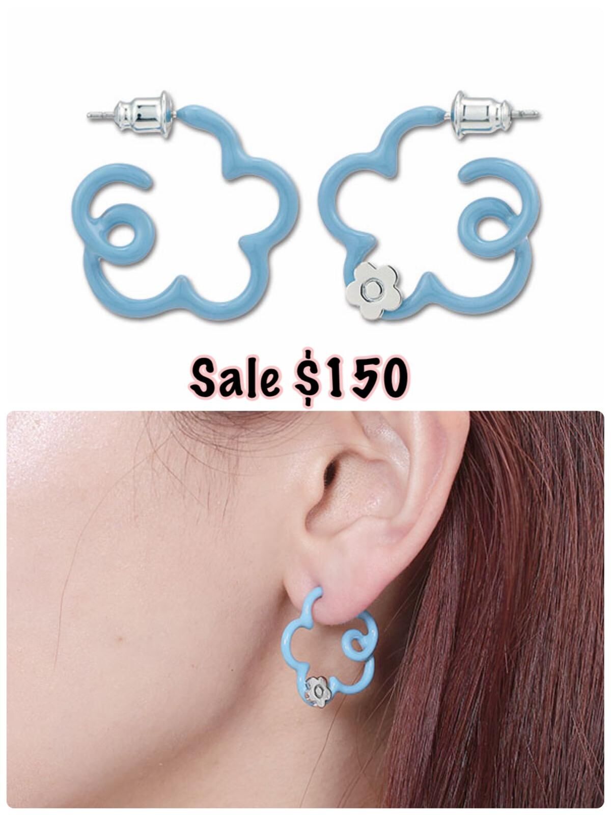 260223 Mary Quant 花花耳環