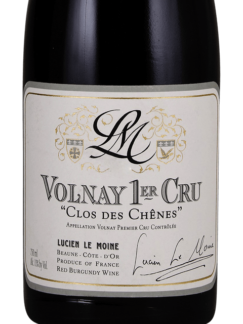 Lucien Le Moine Volnay 1er Cru Clos des Chenes 2021