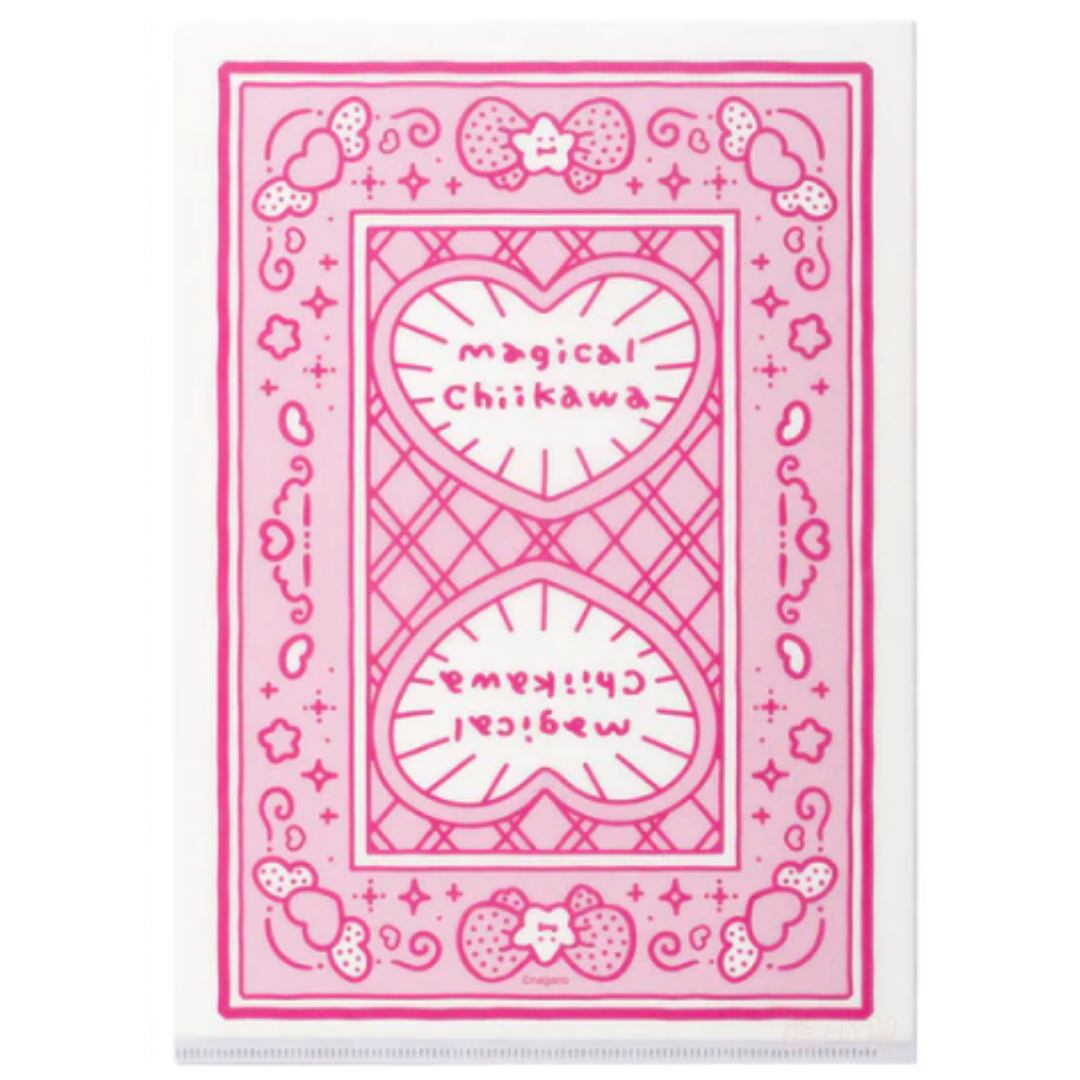 日本Chiikawa 魔法少女系列撲克牌款 吉伊卡哇款 A4 file 日本製