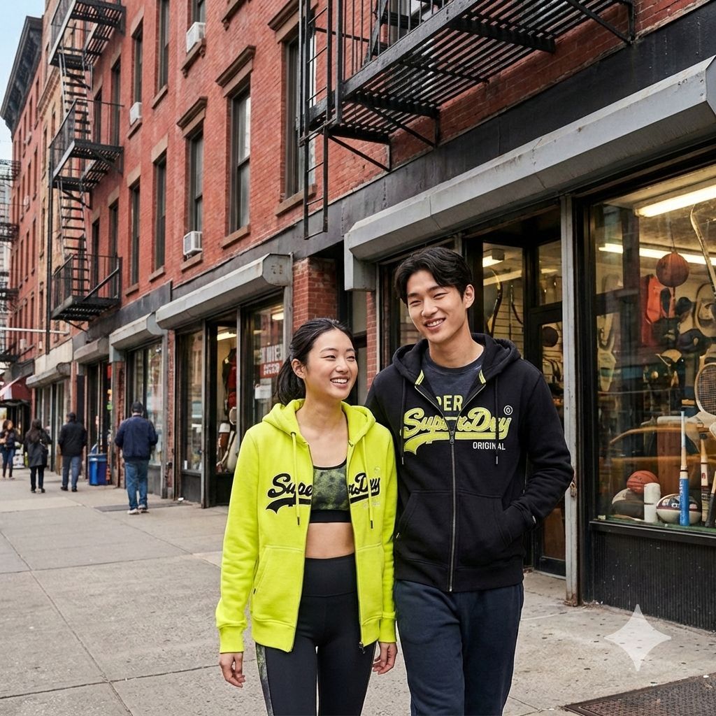 【直播】SUPERDRY LX022327 衛衣外套