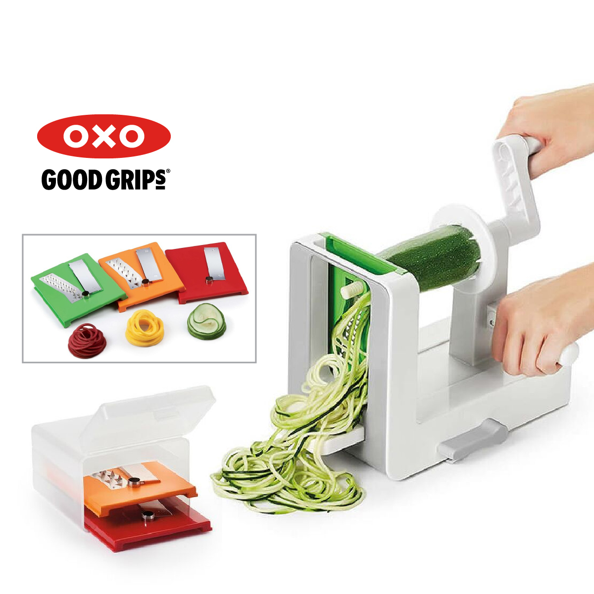 美國品牌OXO Good Grips 3刀片切條器 -11151400