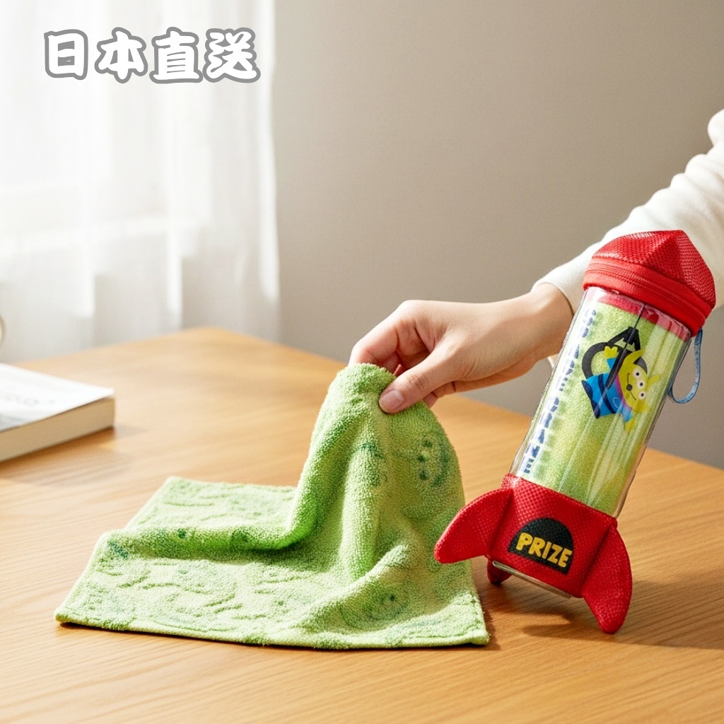 反斗奇兵 方巾 | 臉巾 |三眼仔(附火箭收納包)(日本直送)