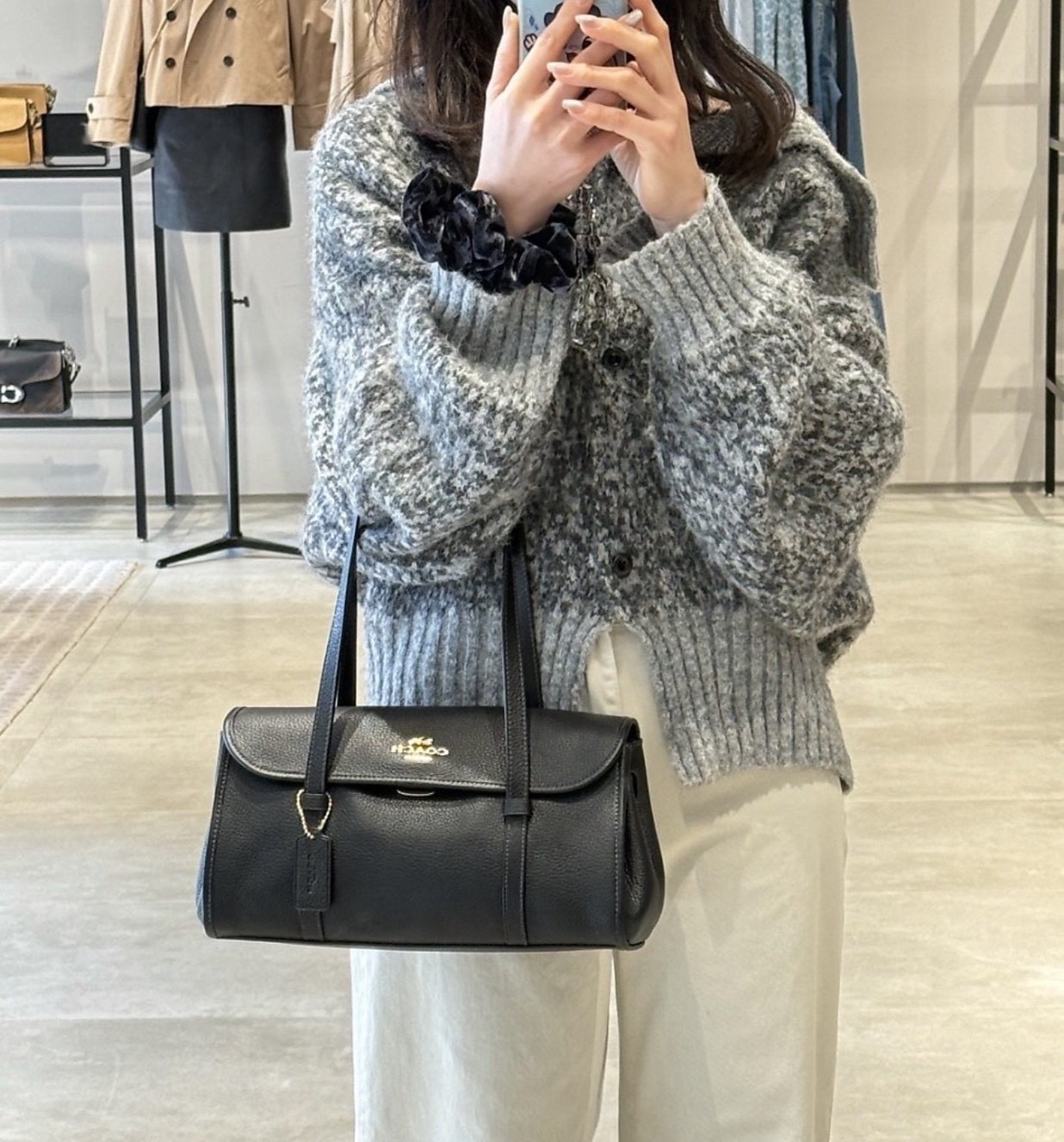 【Luxury】COACH Bridget 法棍包