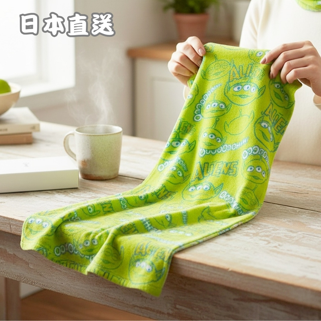 迪士尼反斗奇兵 - 純棉長毛巾禮盒裝 -三眼仔(日本直送)