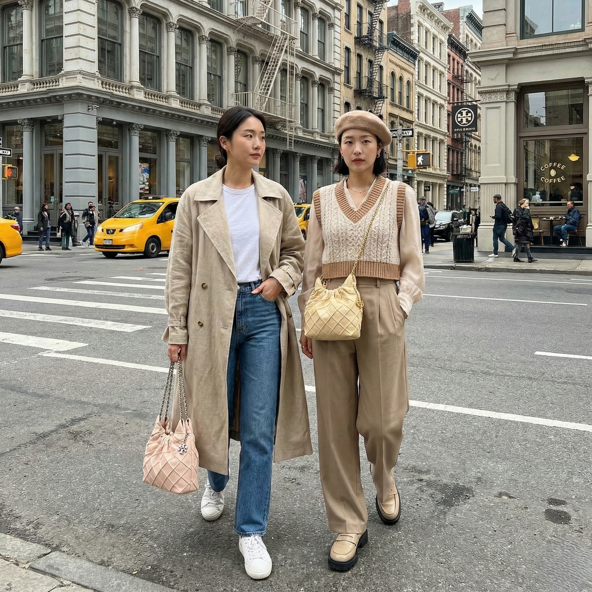 【預購】Tory Burch H022306 經典立體絲緞菱格包