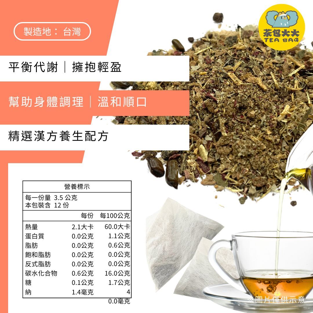 輕盈舒濕茶(12入/袋)