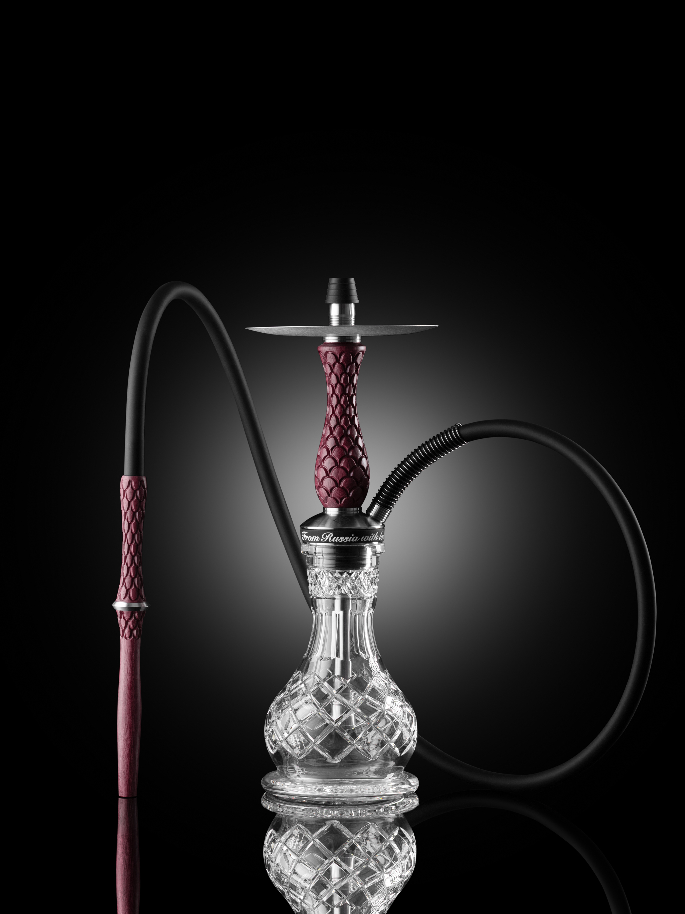 RF hookah - mini-wood - amaranth