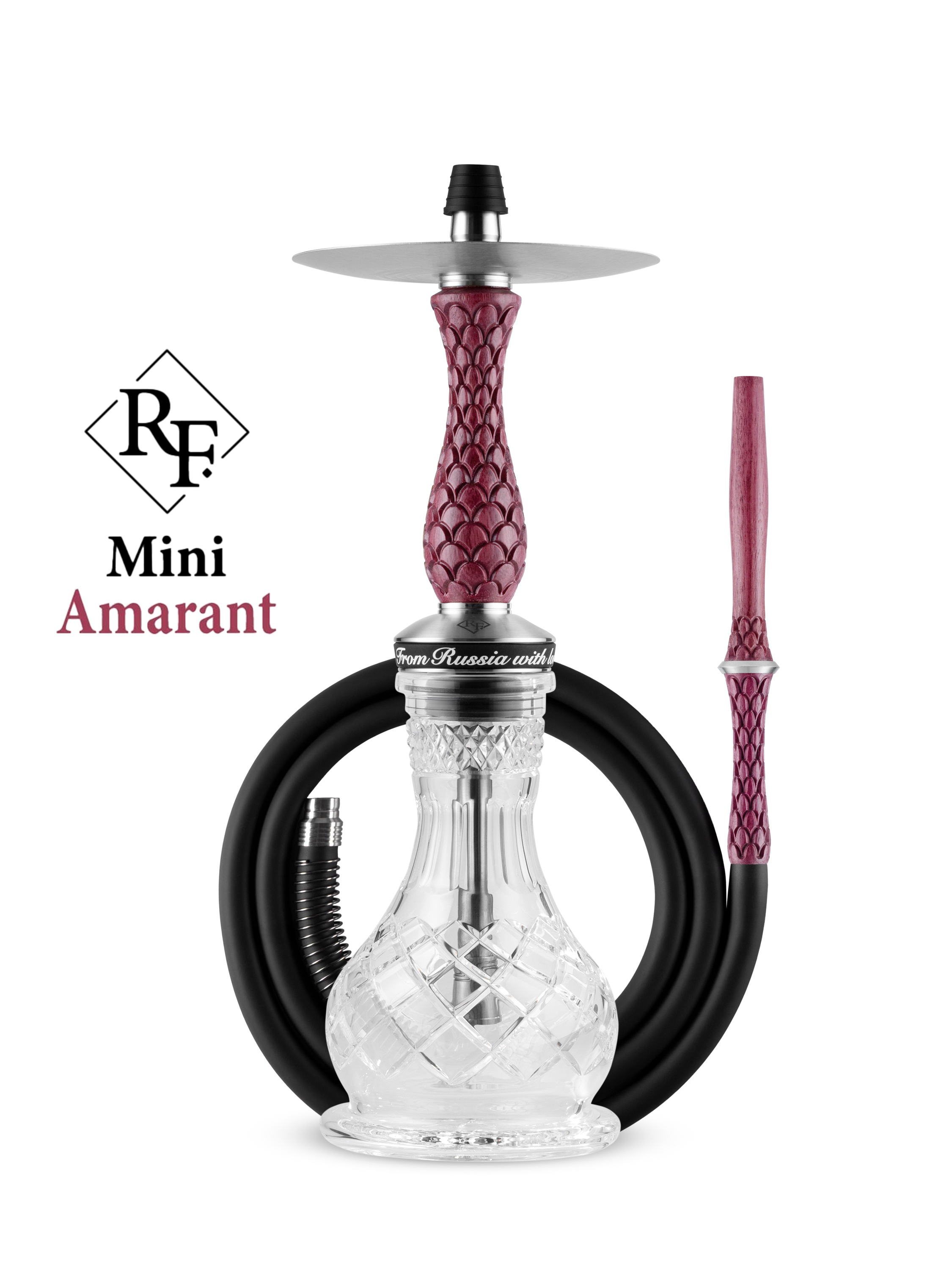 RF hookah - mini-wood - amaranth