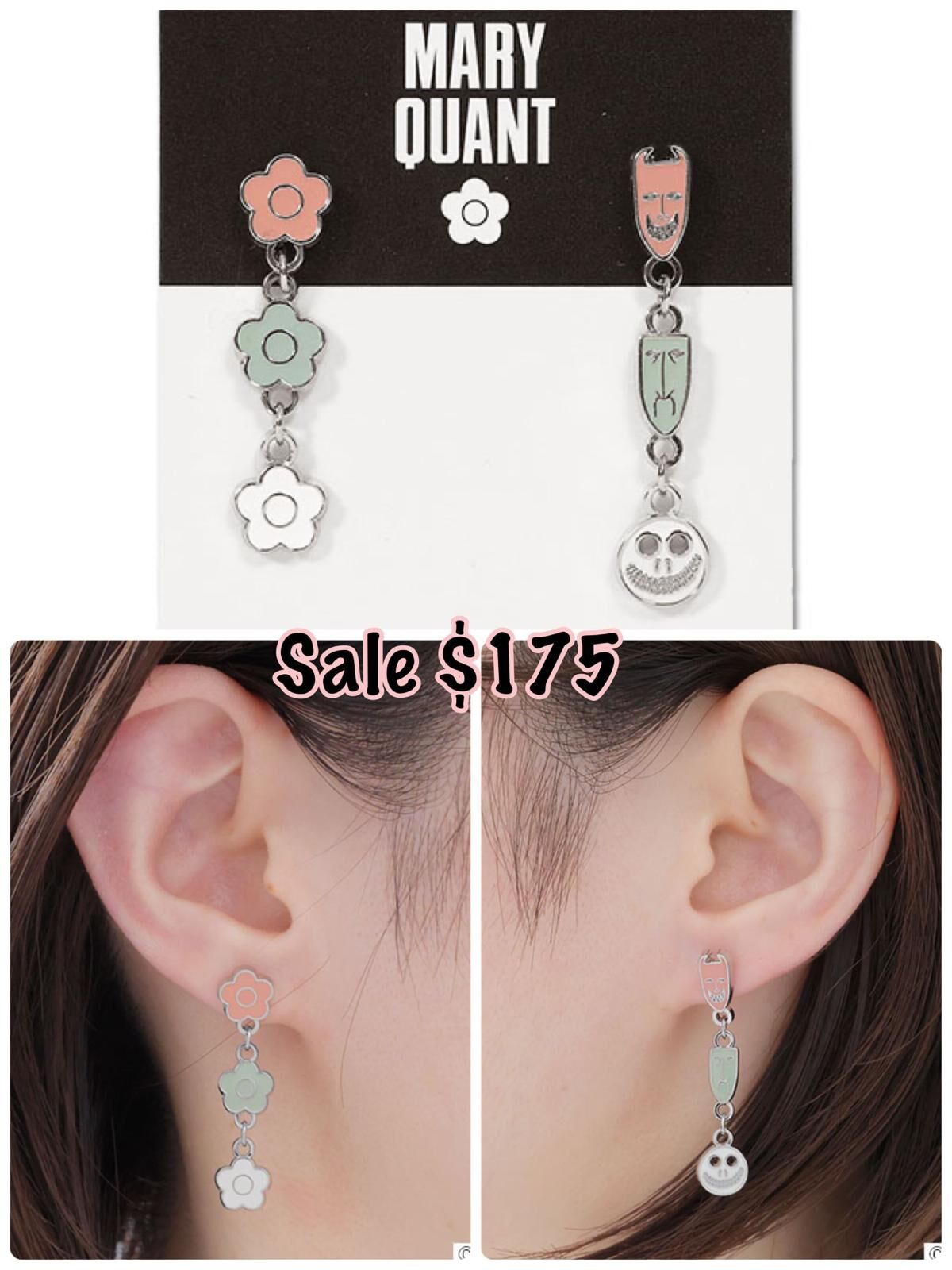 260223 Mary Quant x The Nightmare Before Christmas JACK 耳環