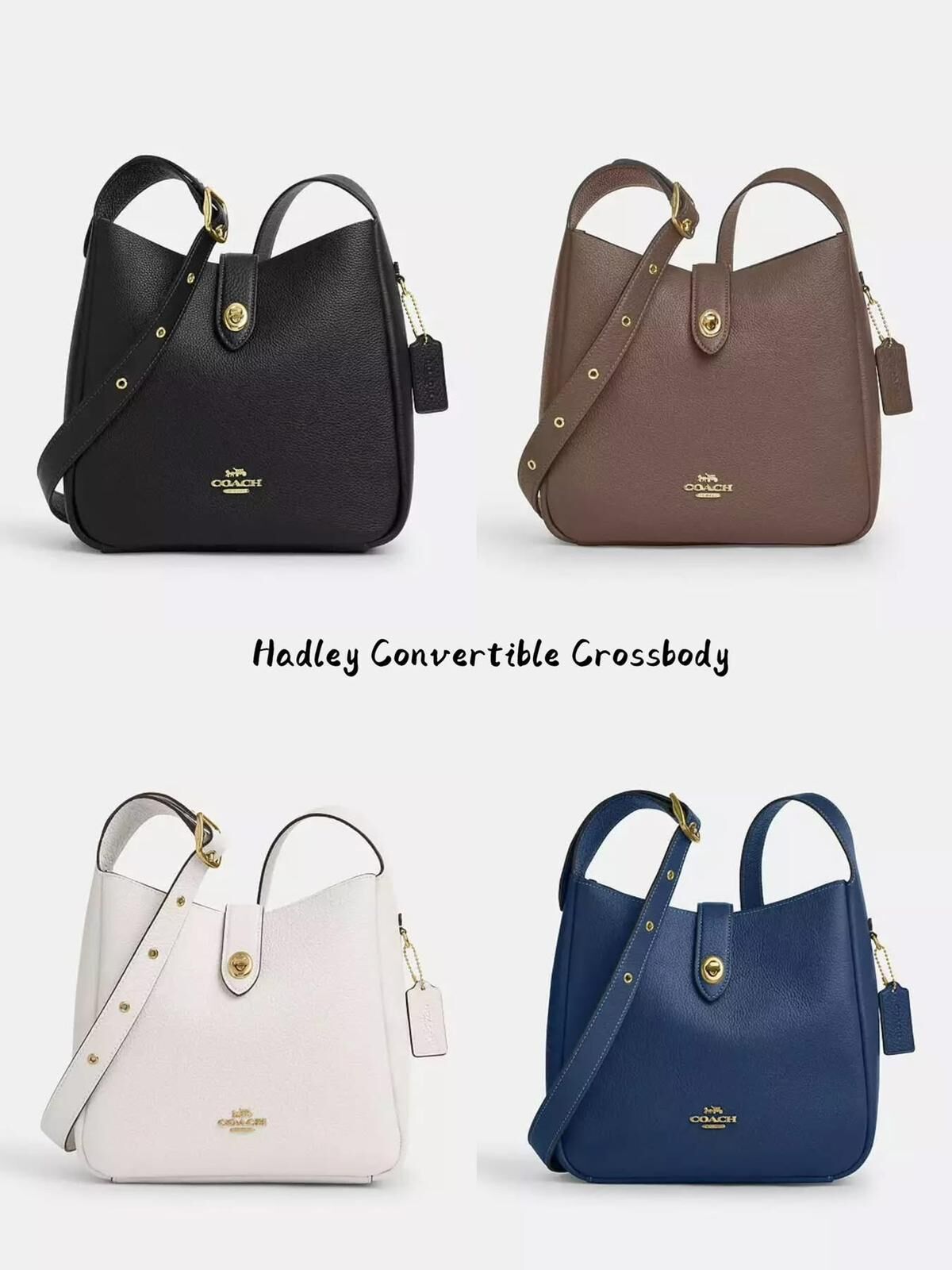 VR054 Coach HADLEY CONVERTIBLE CROSSBODY 24x24CM