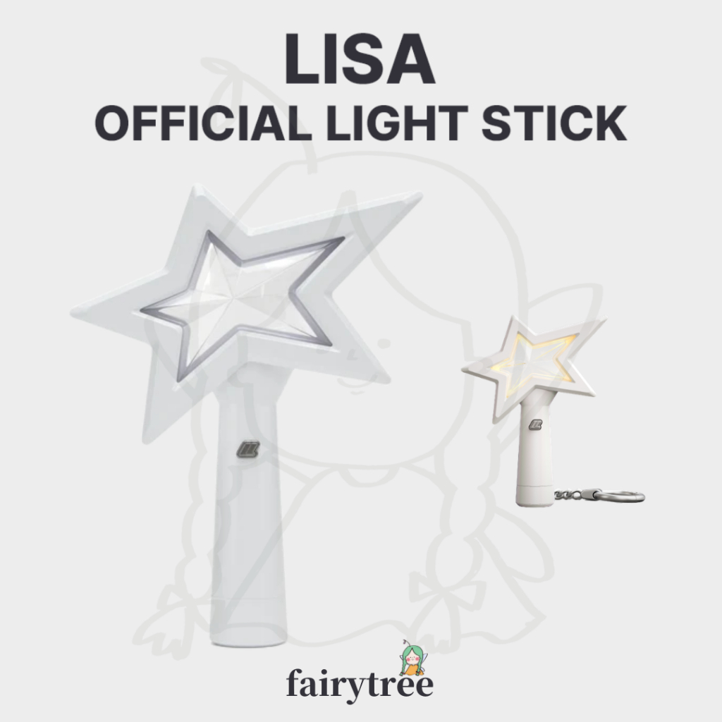 LISA (BLACKPINK) OFFICIAL LIGHT STICK 官方手燈手燈鑰匙圈