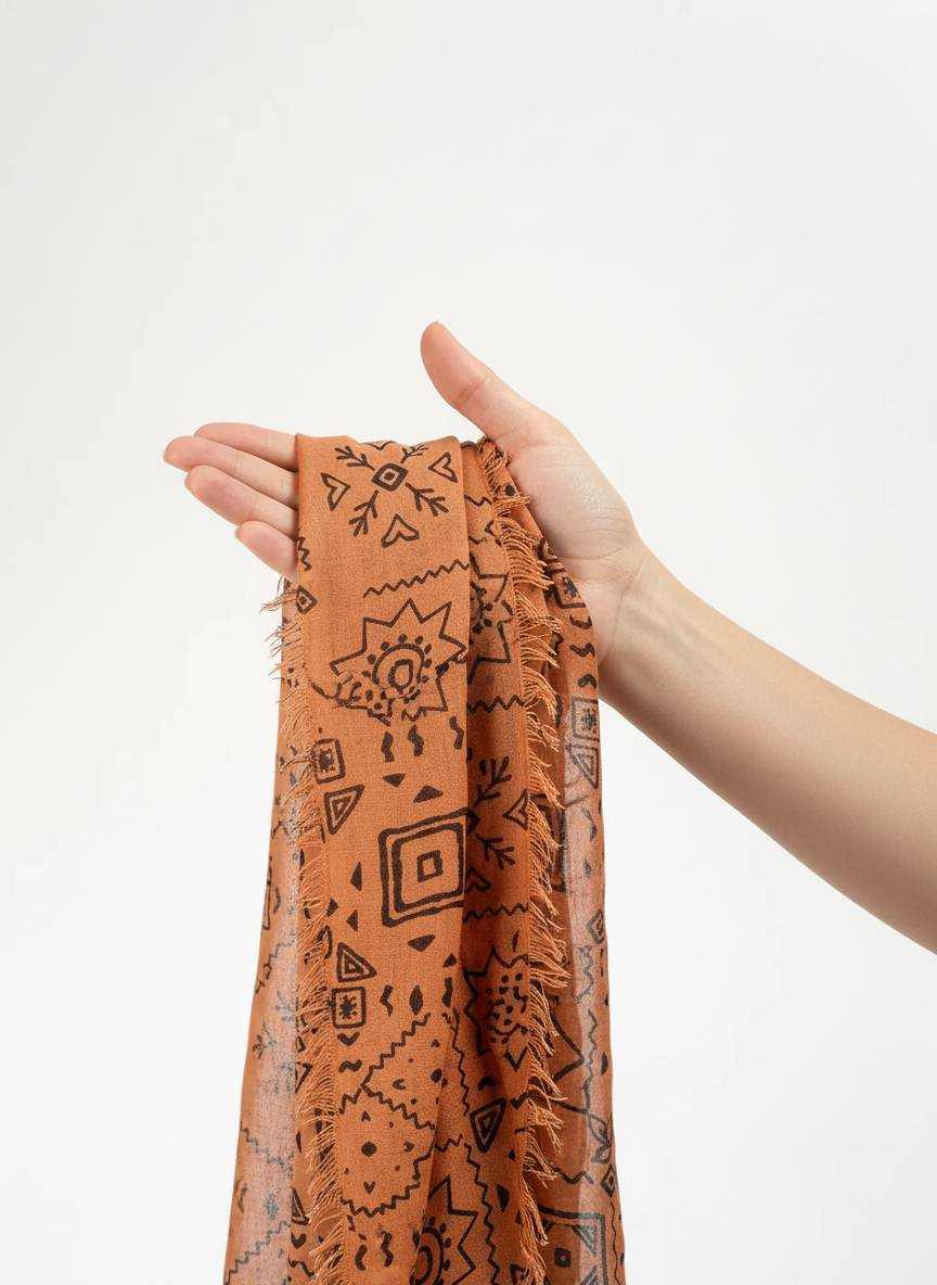 義大利造型圖紋披肩