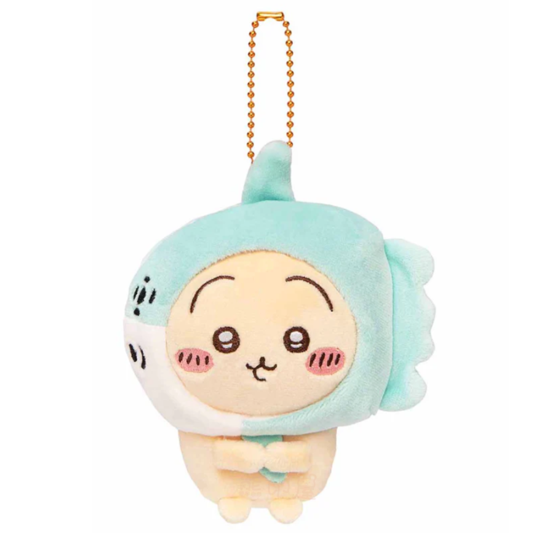 Chiikawa水族館系列兔子款毛公仔掛飾吊飾