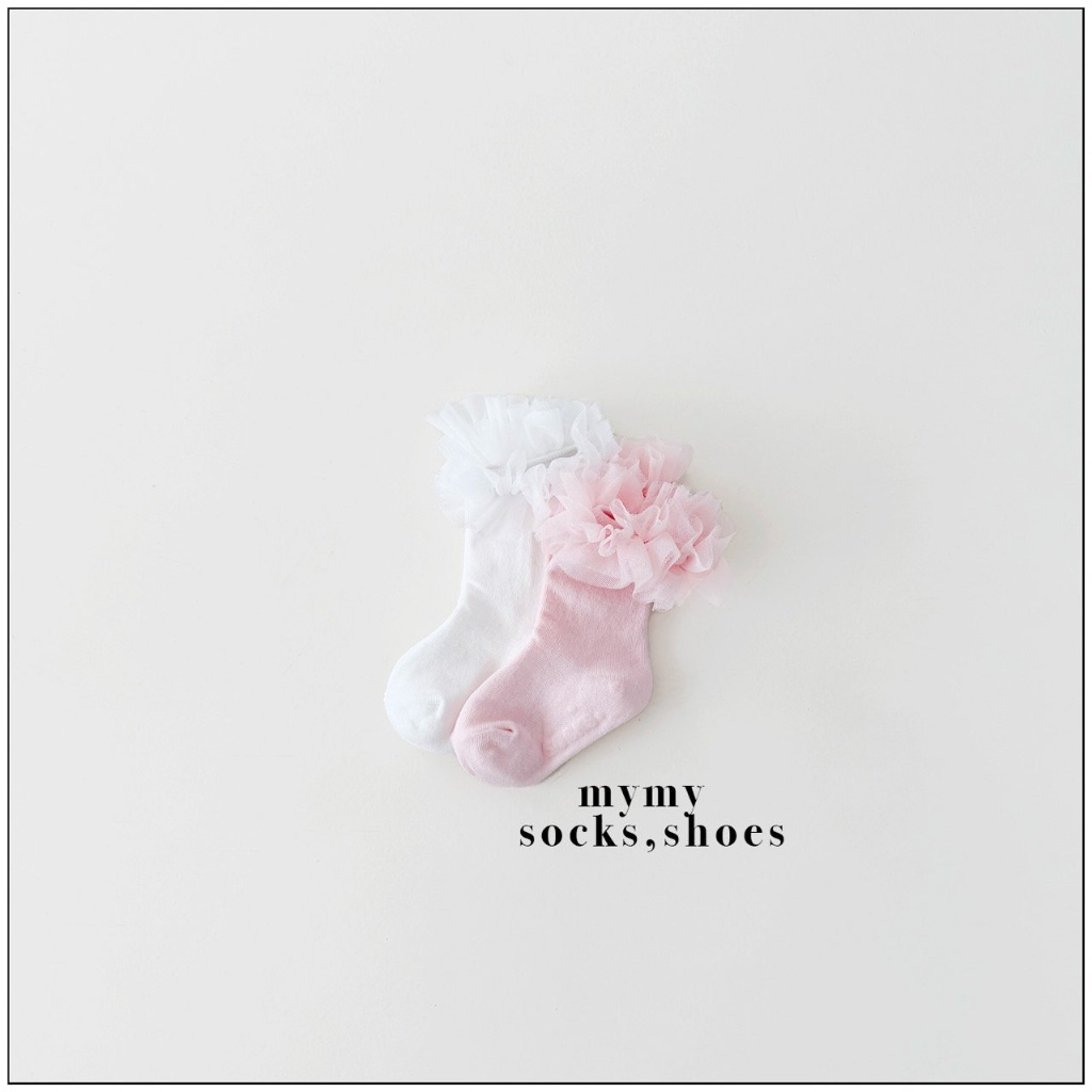 正韓春Mysocks 夢幻花瓣襪(一組兩入)