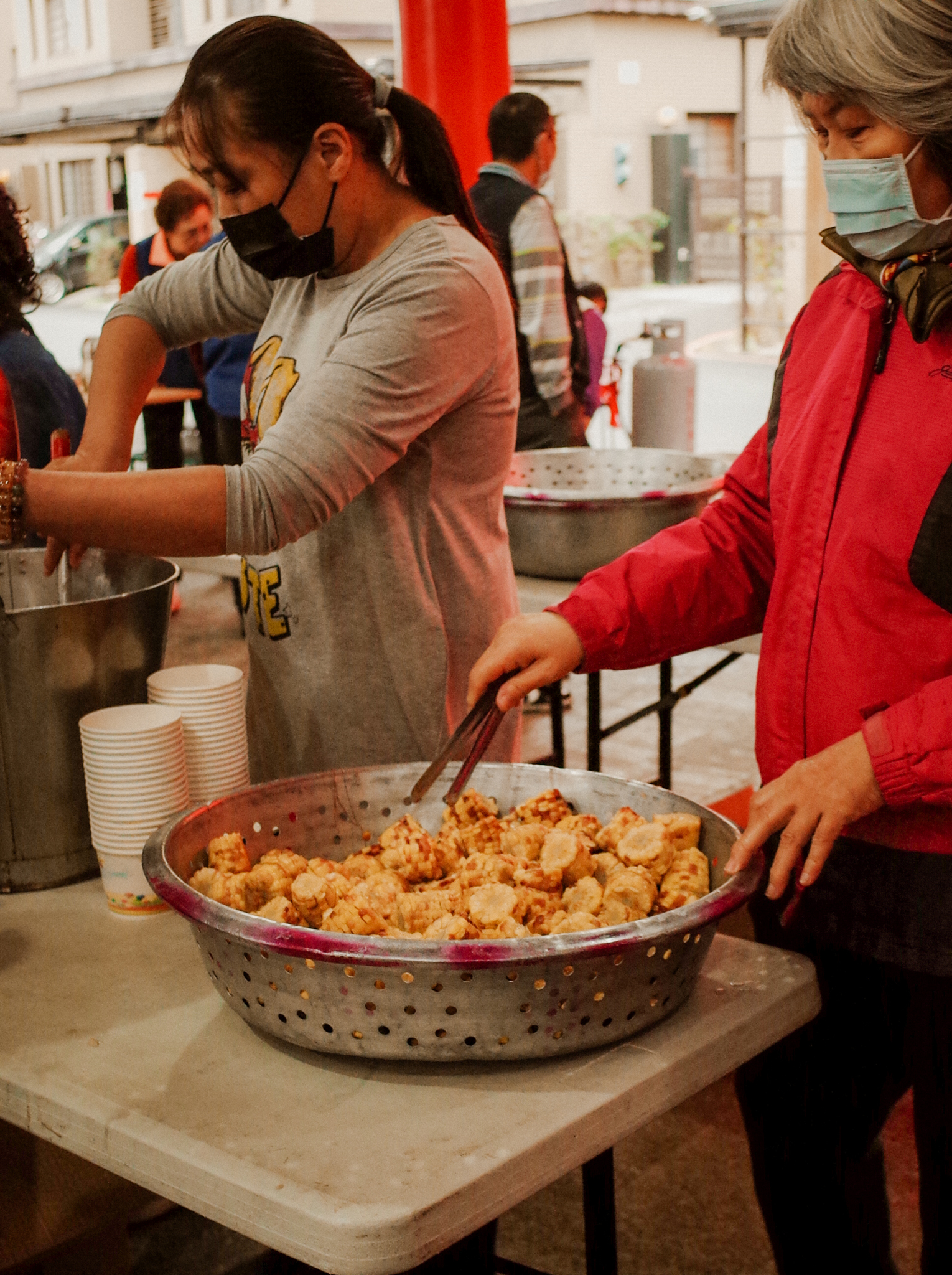 清蒸的香甜玉米