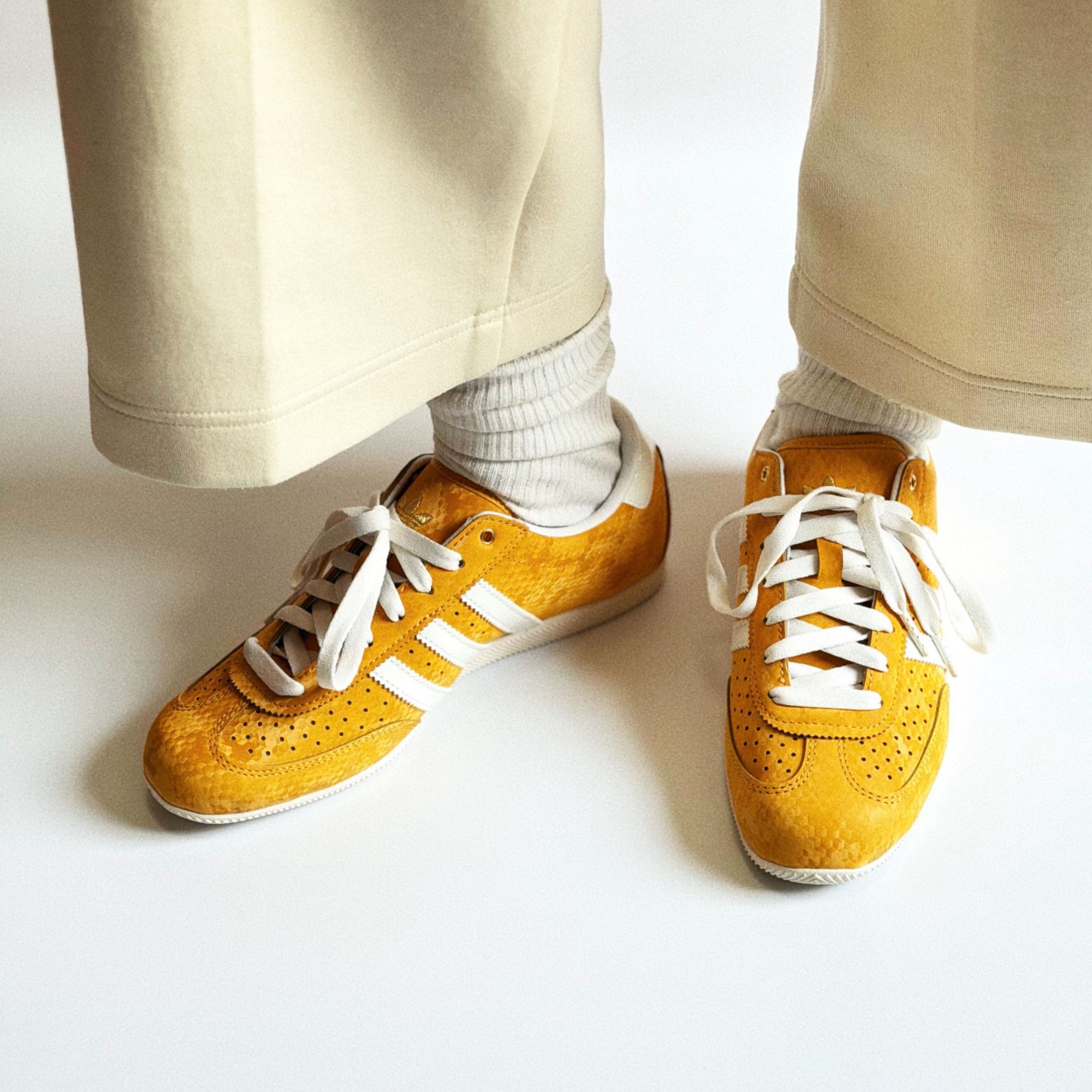 NICEDAY 代購 Adidas ANFU 安福 黃 白黃 錦鯉 魚 復古 KI1662