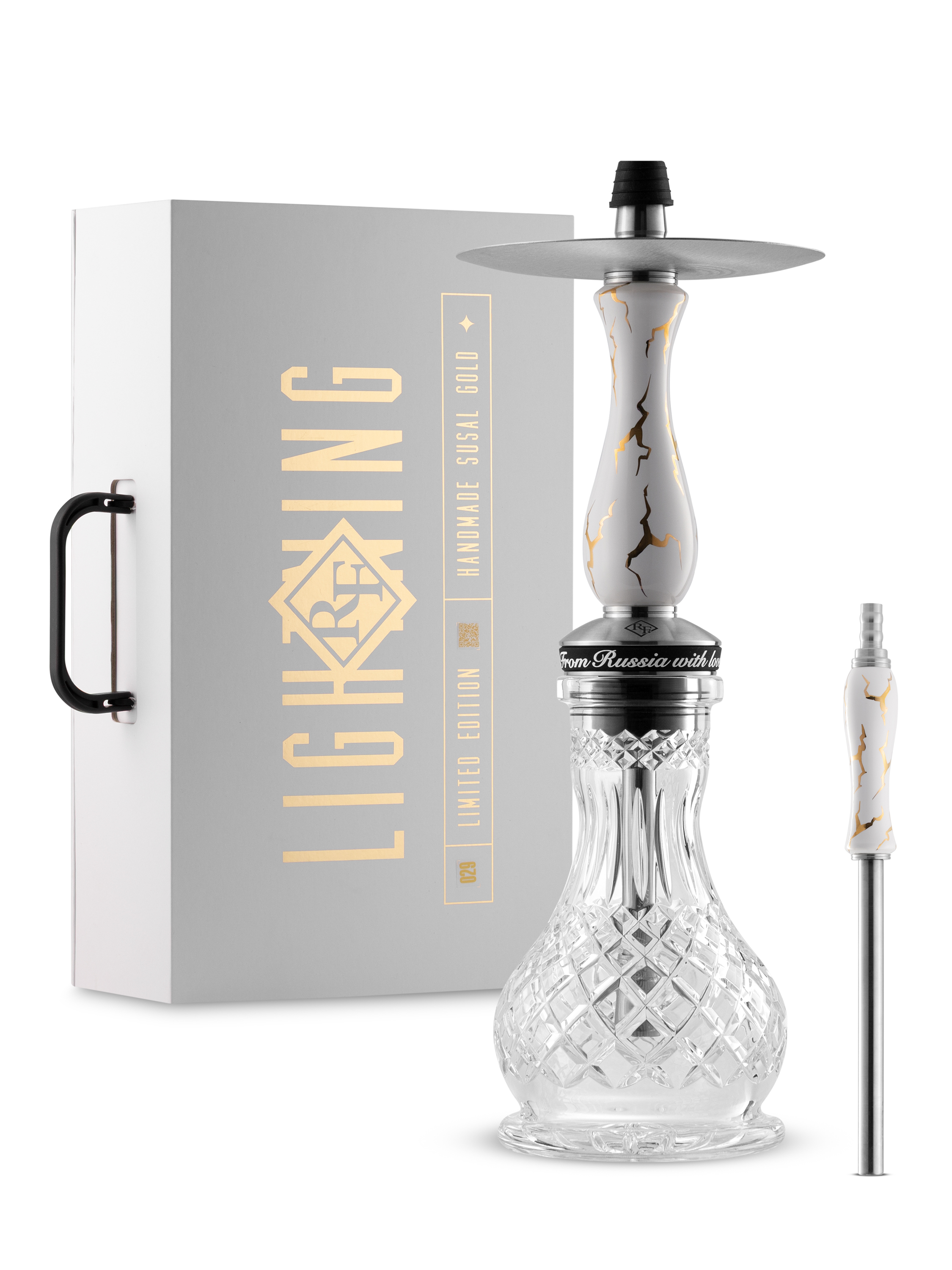RF hookah - lighting - white - set