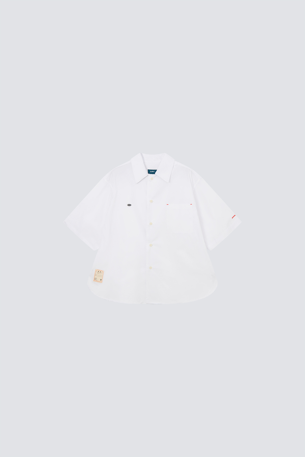 PxF Mid-Sleeve Shirt | White｜Hong Kong Original Design
