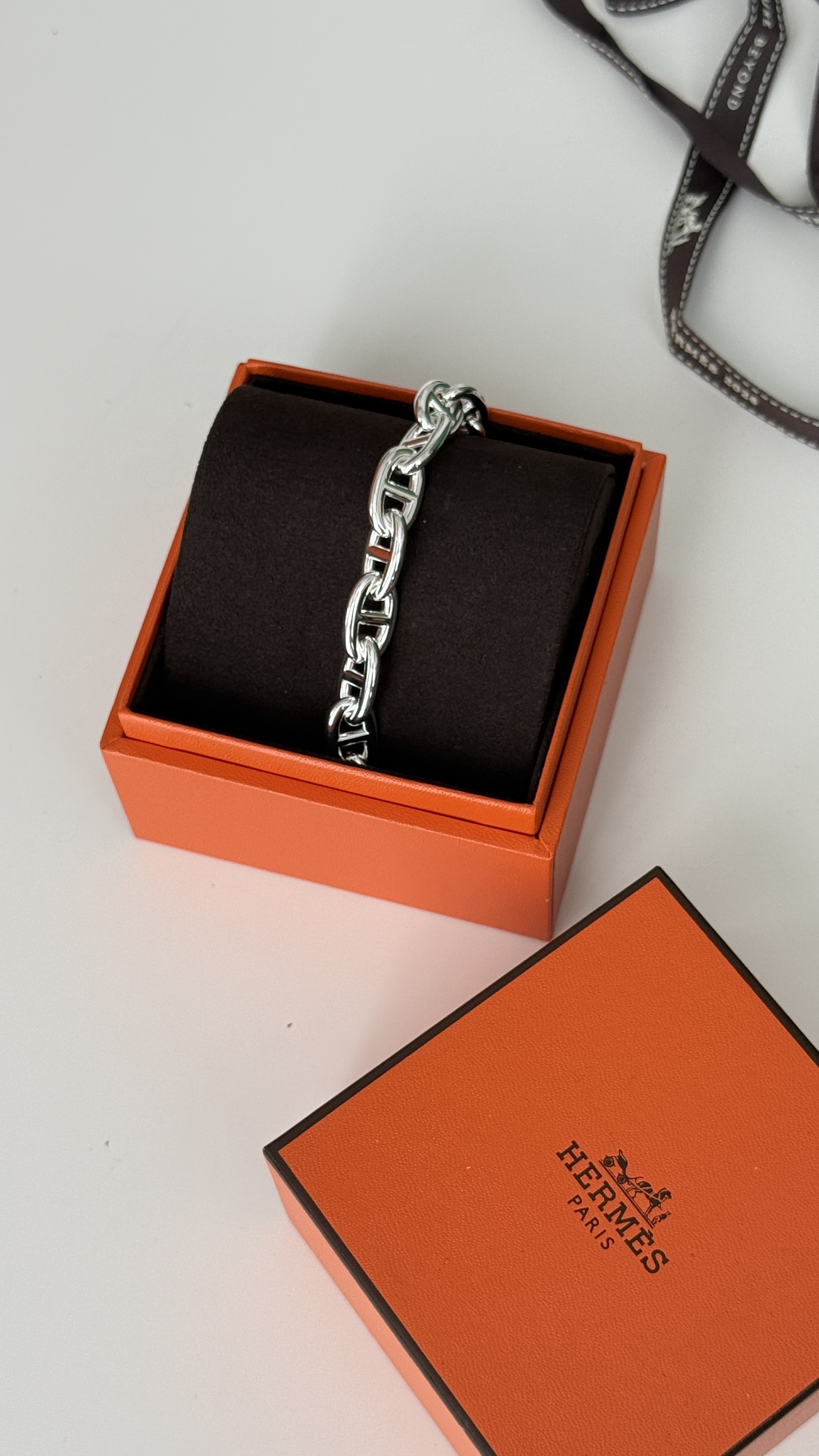 Hermes Chaine d'ancre bracelet, medium model