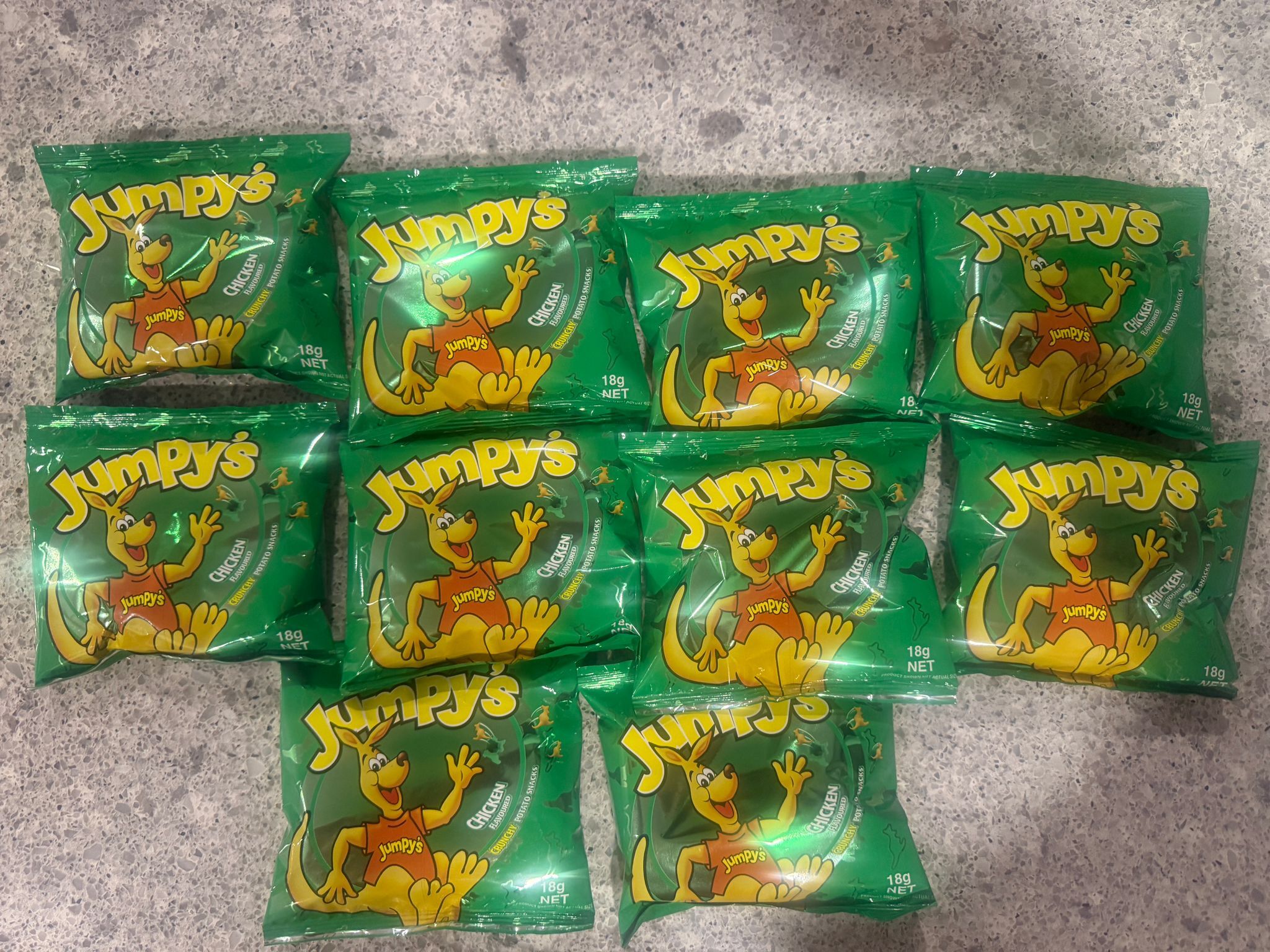RA27 Jumpy's 雞肉味袋鼠餅 18g x10包  **到期日:約2026/07