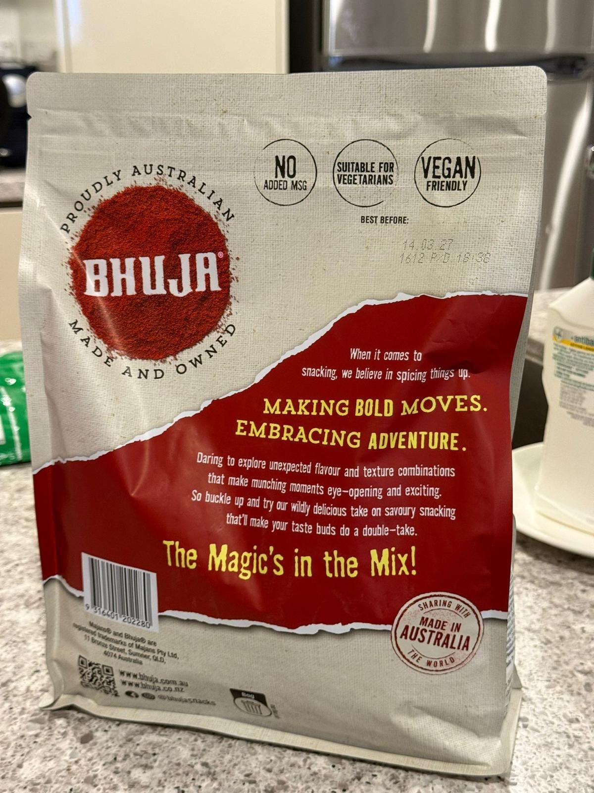 RA29 Bhuja Original Mix 雜豆提子乾脆脆1kg  **到期日:約2027/02