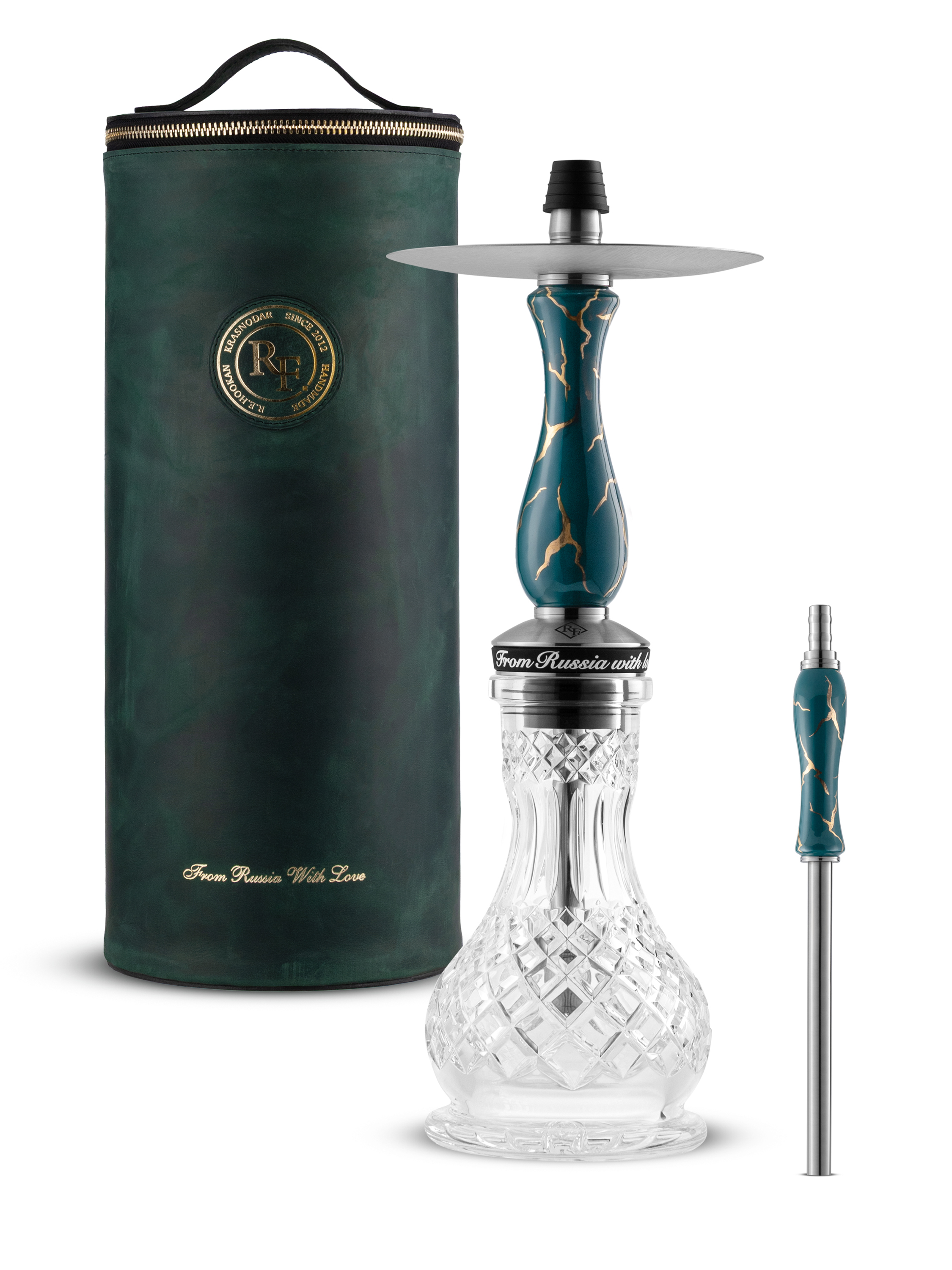 RF hookah - lighting-limited - green - set