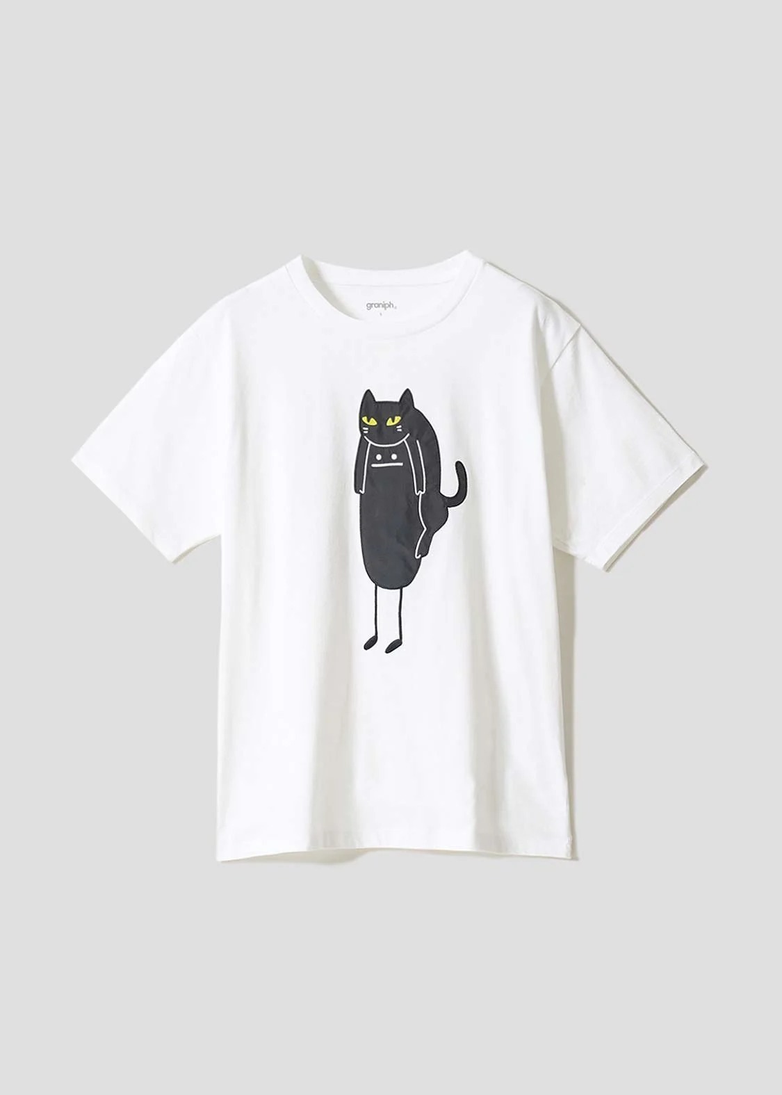日本預訂 graniph GH Neko Kaburi Beautiful Shadow | T-shirt