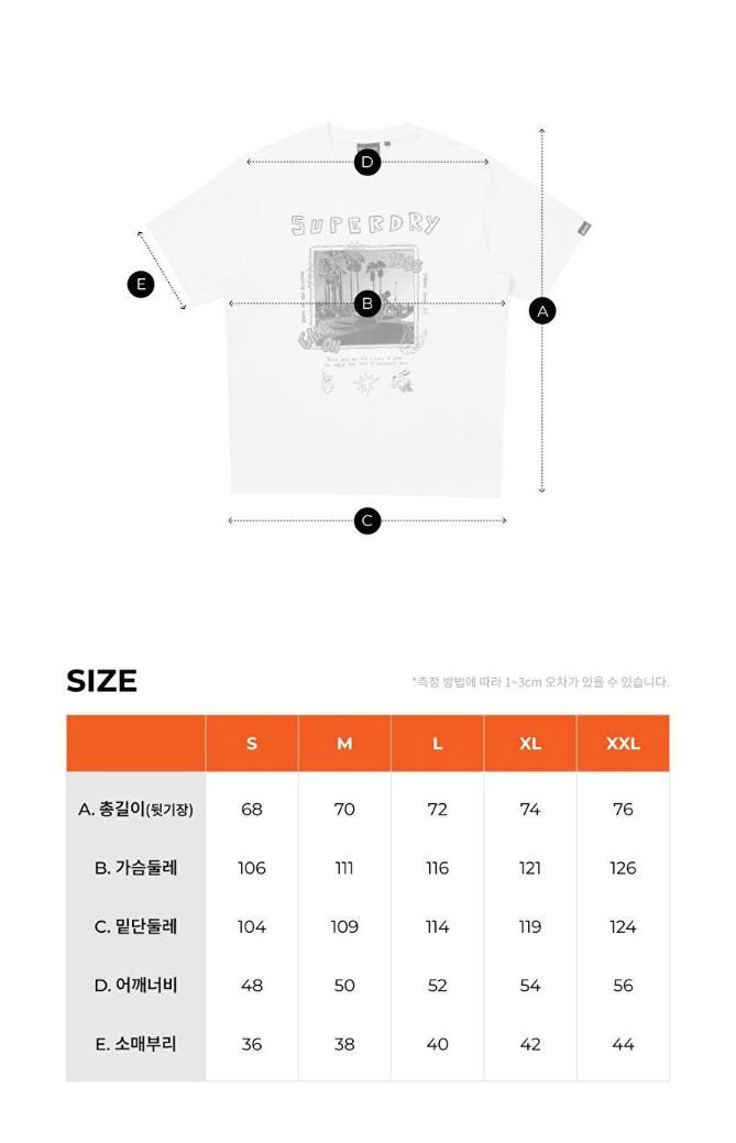 【直播】SUPERDRY LX022324 Summer Skating 短袖上衣