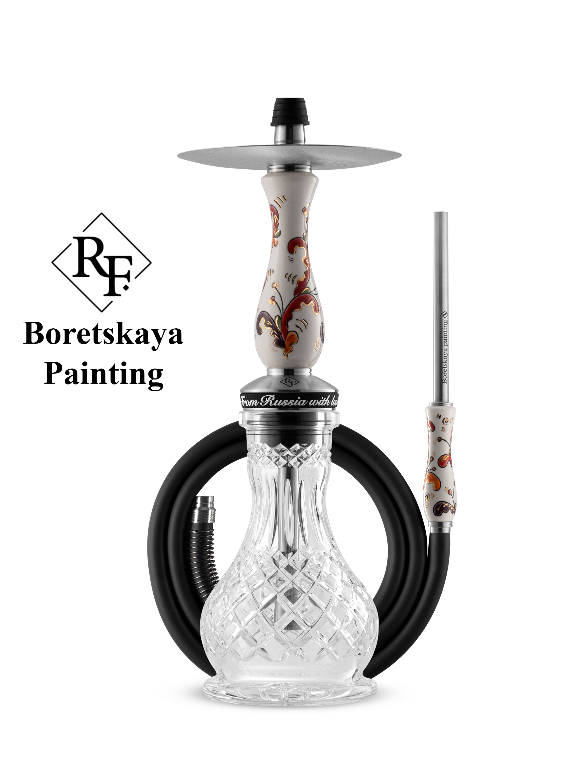 RF hookah - handmade-painting - boretskaya - set