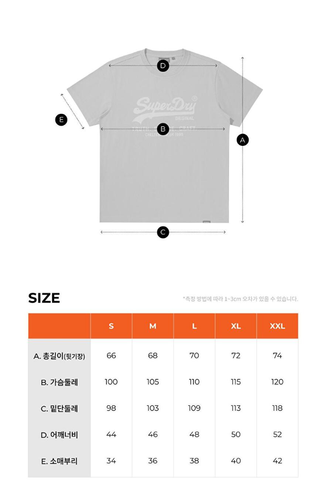 【直播】SUPERDRY LX022323 Vintage Logo 短袖上衣