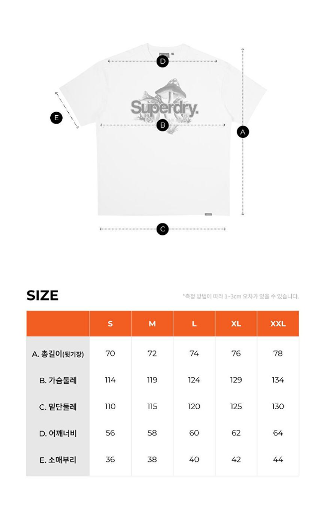 【直播】SUPERDRY LX022307 復古奇幻小蘑菇短 T