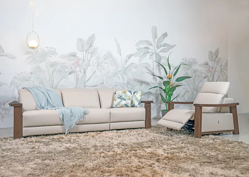 舍里家居 實木沙發