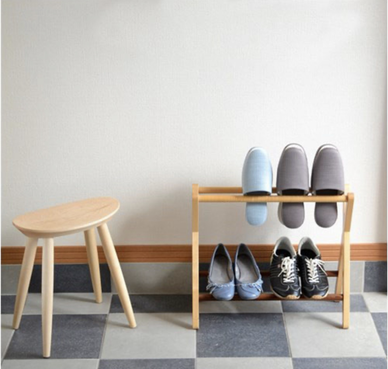 餘弦入口凳，楓木