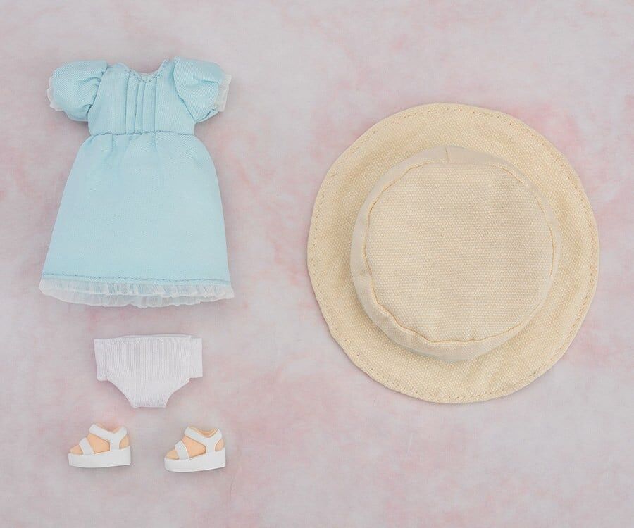 預購26/07 GSC代理版 黏土娃 服裝套組 簡約連身裙 藍色 0322