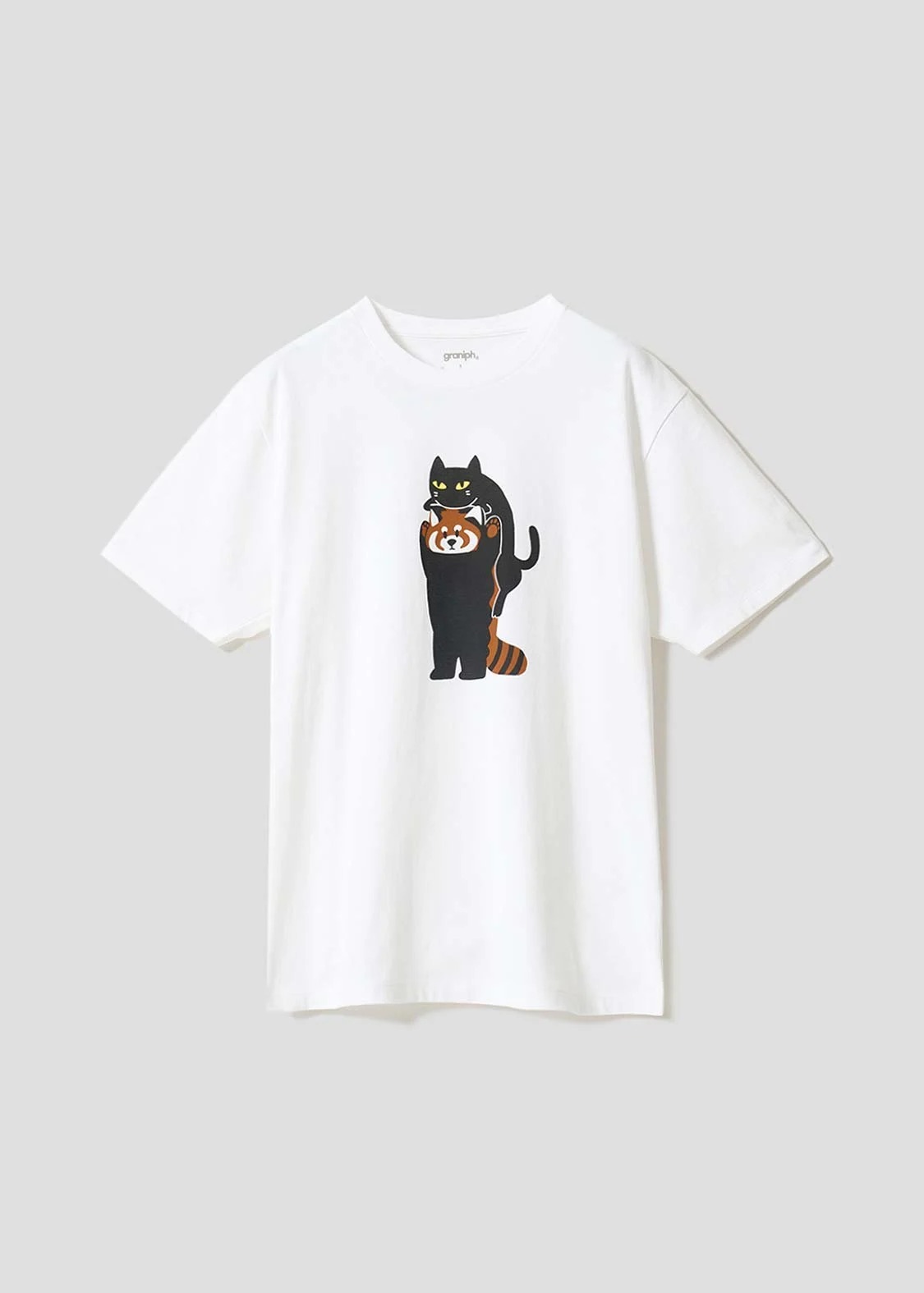 日本預訂 graniph GH Cat-like Ikaku | T-shirt