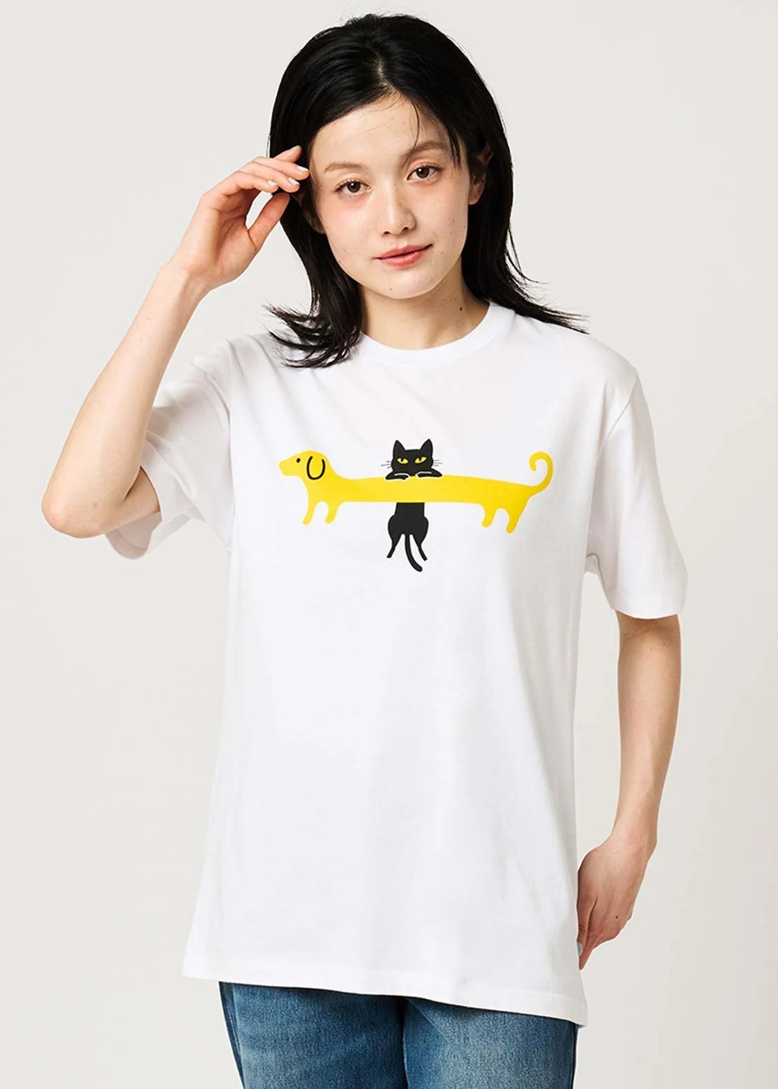 日本預訂 graniph GH Cat Kabrina Gasgil Dog | T-shirt