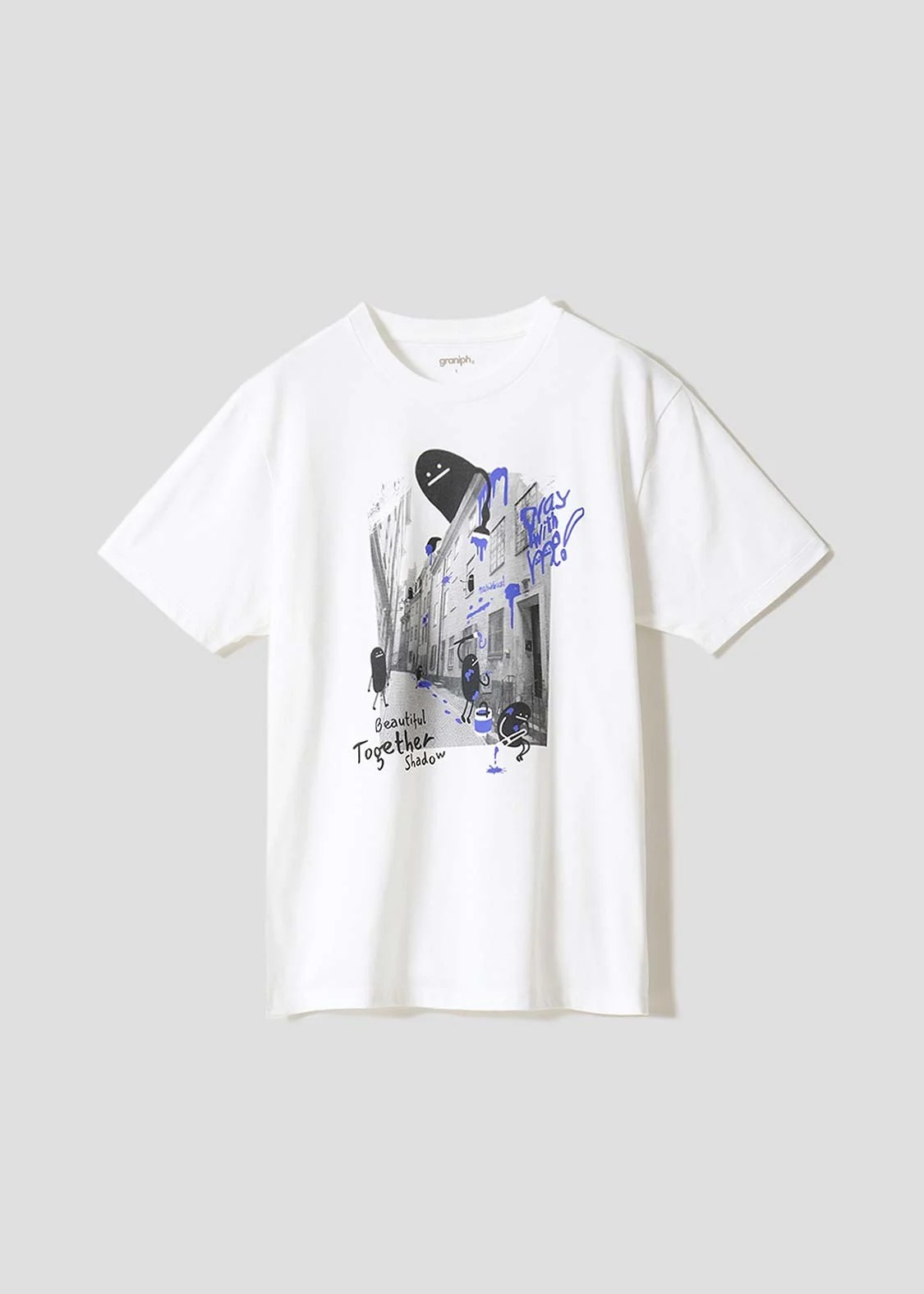 日本預訂 graniph GH Beautiful Shadow Photo | T-shirt