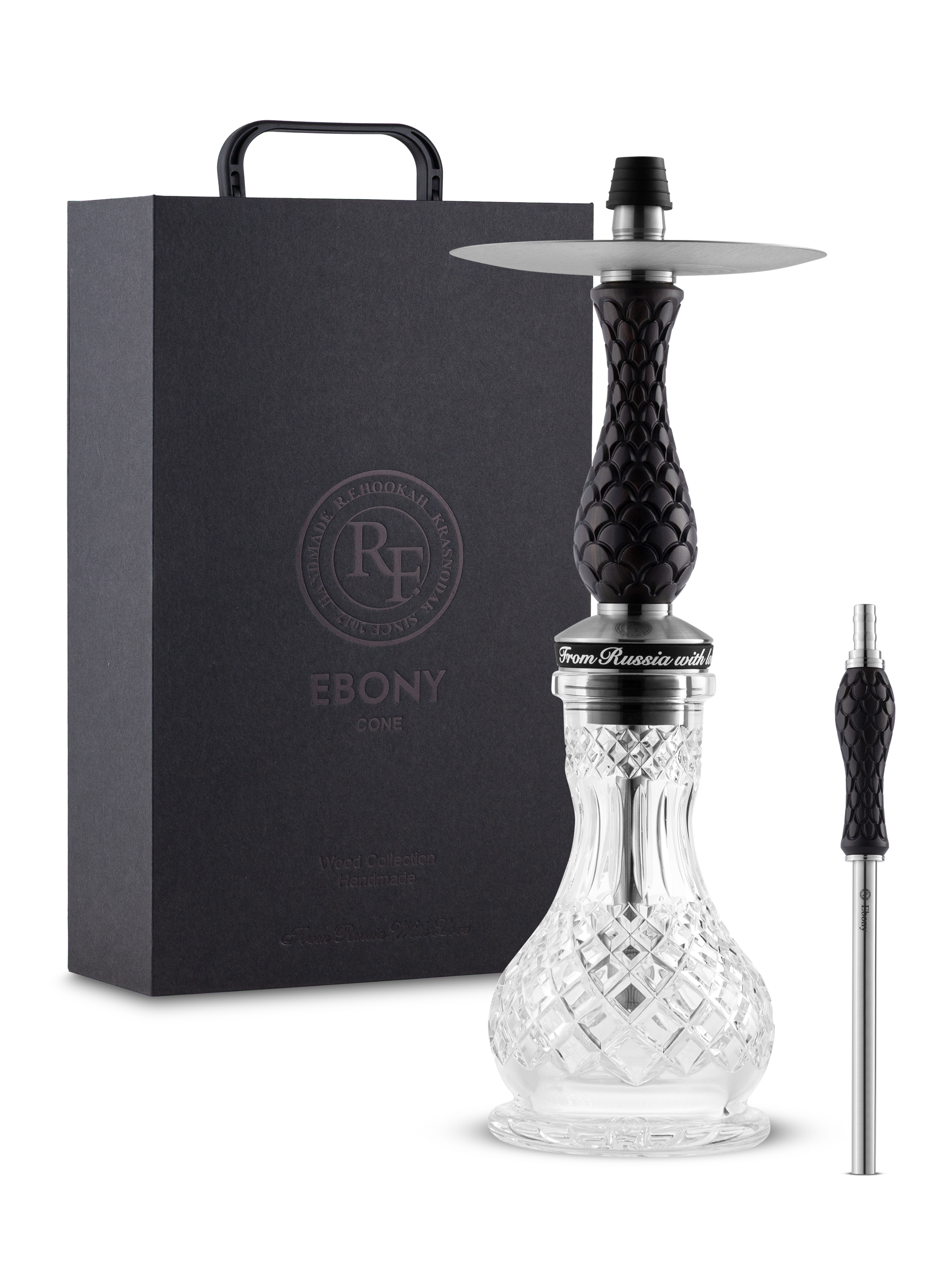 RF hookah - mini-ebony - cone