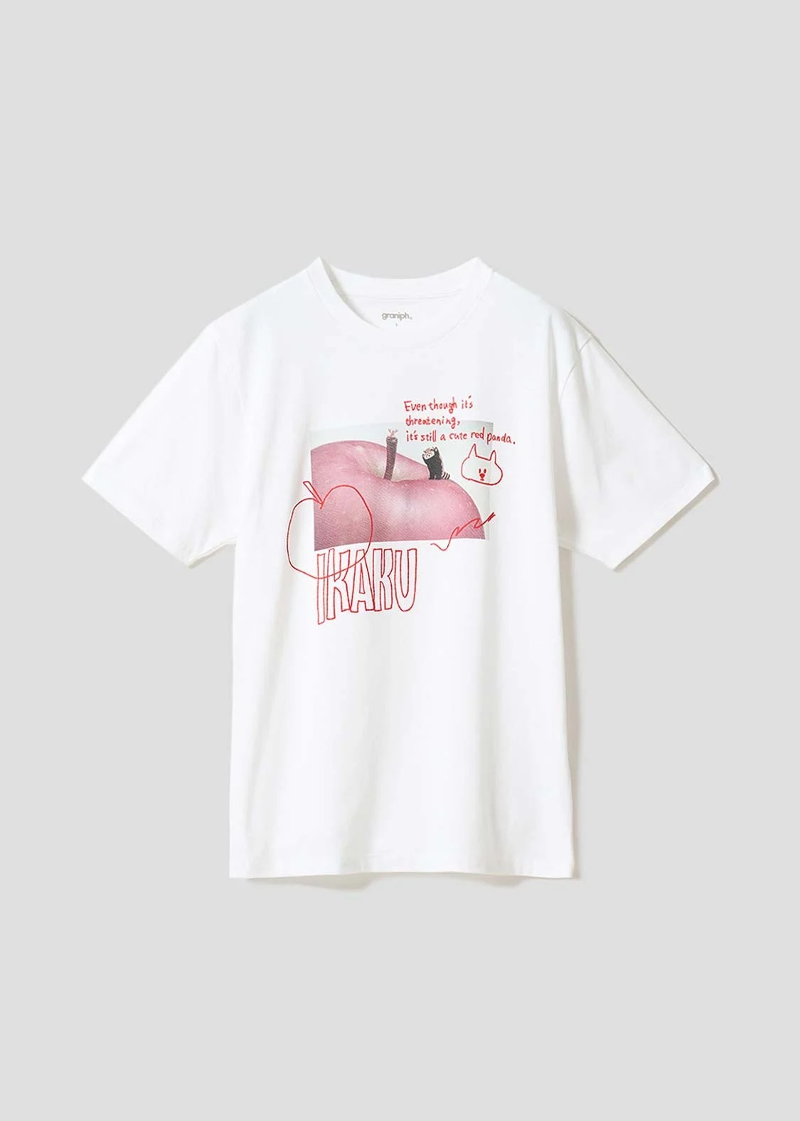 日本預訂 graniph GH Squid Surprise Apple | T-shirt