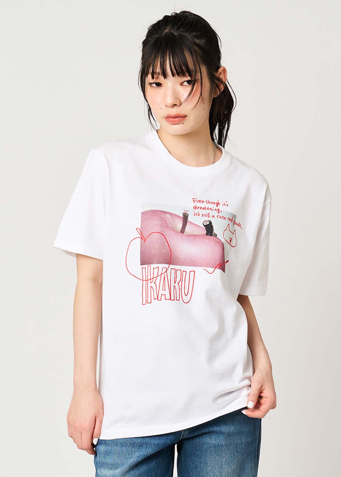 日本預訂 graniph GH Squid Surprise Apple | T-shirt