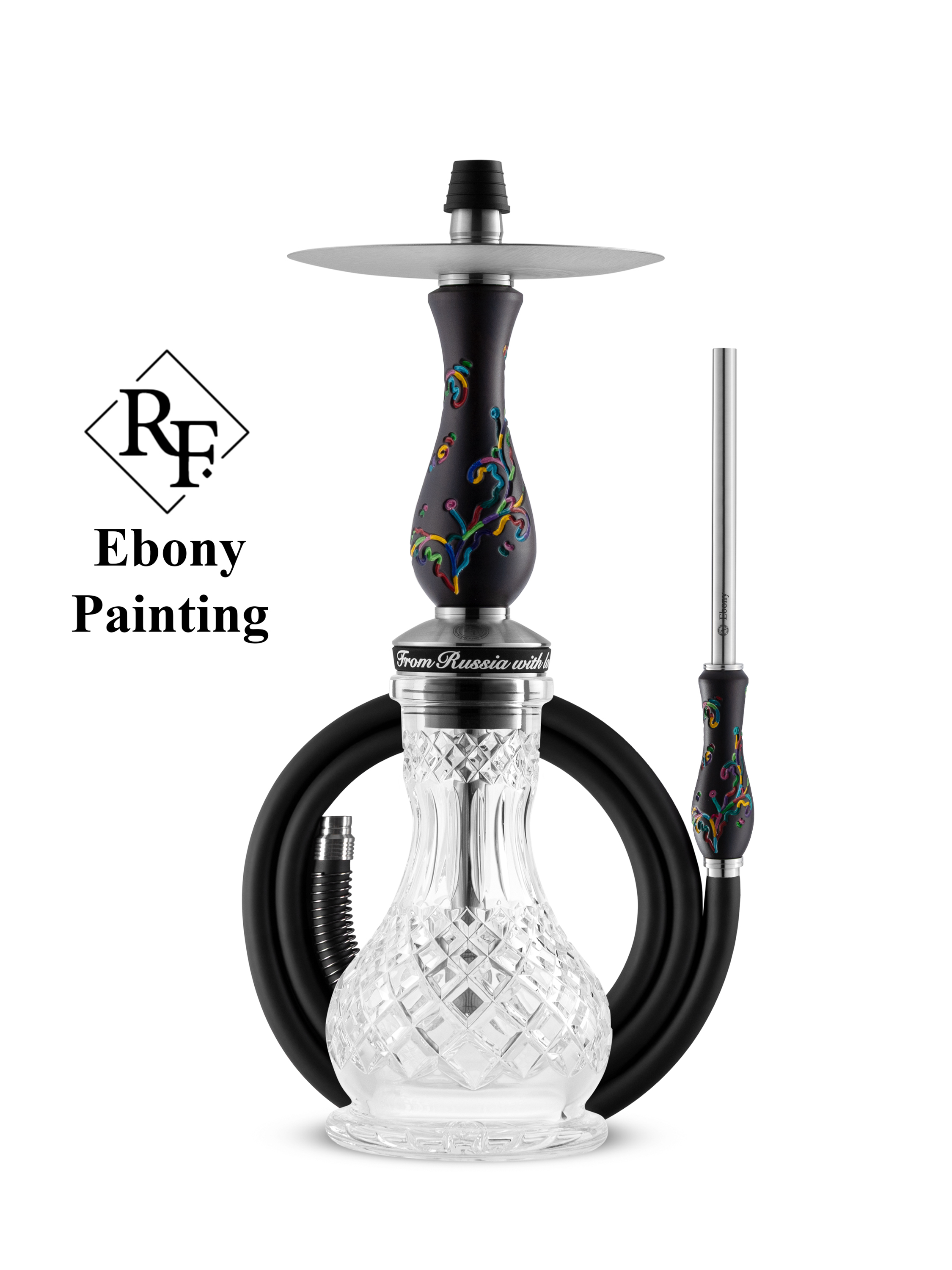 RF hookah - mini-ebony - painting