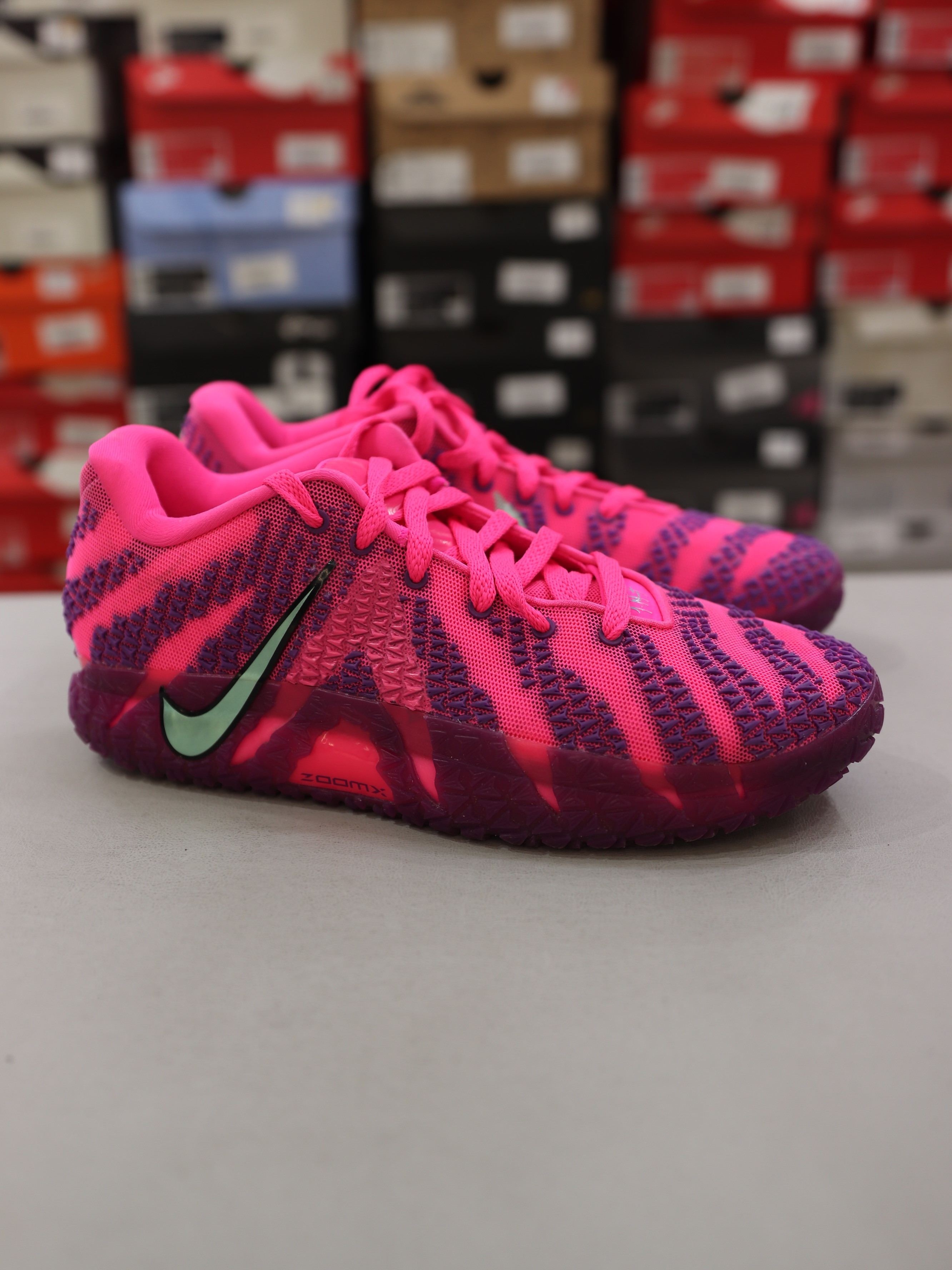 [ 二手US10/28CM ] 男鞋 NIKE JA 3 Max Volume 紫色 籃球鞋 莫蘭特 XDR 實戰 籃球鞋【HF2794-600】