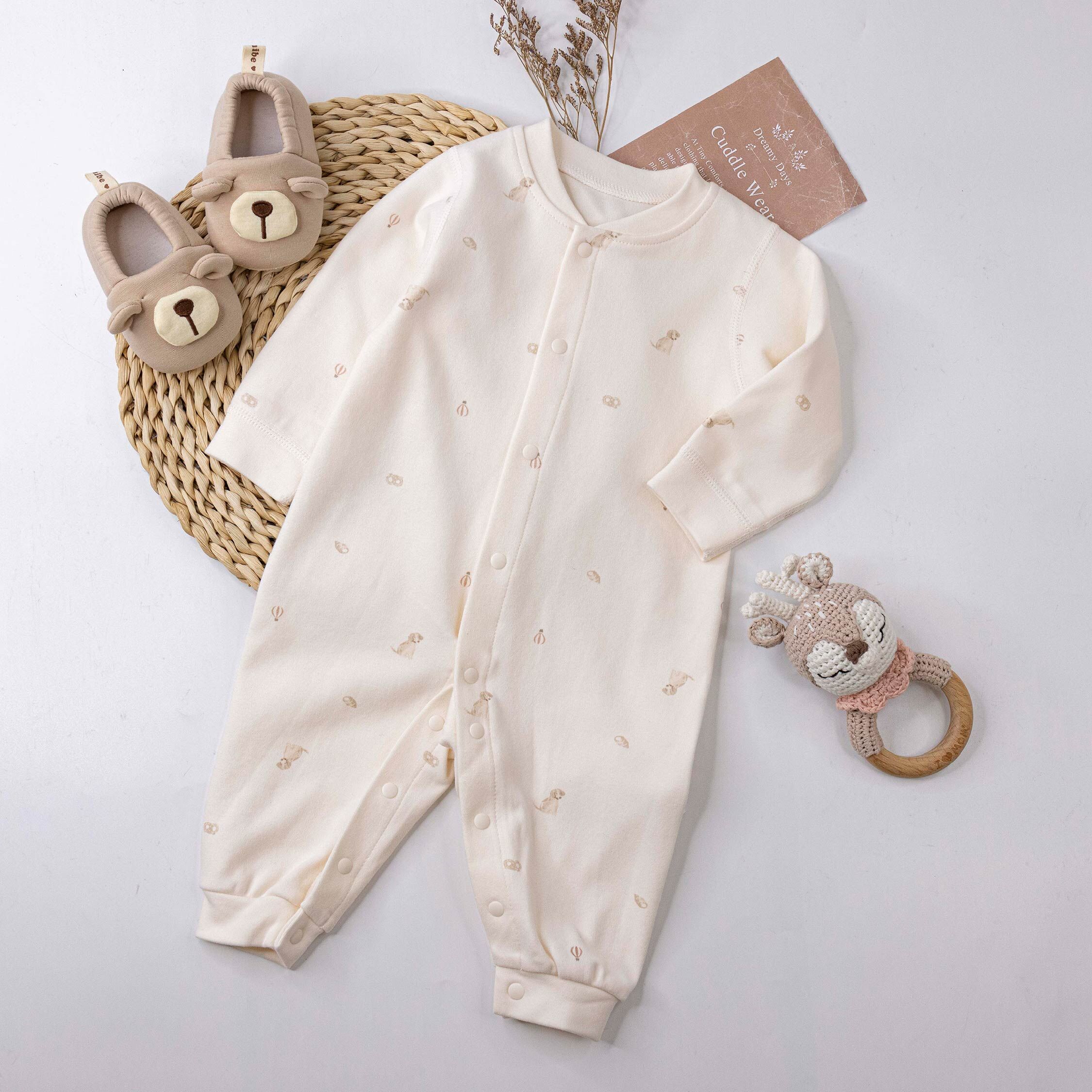 純淨系列【T3113】可愛小狗與點心連身衣