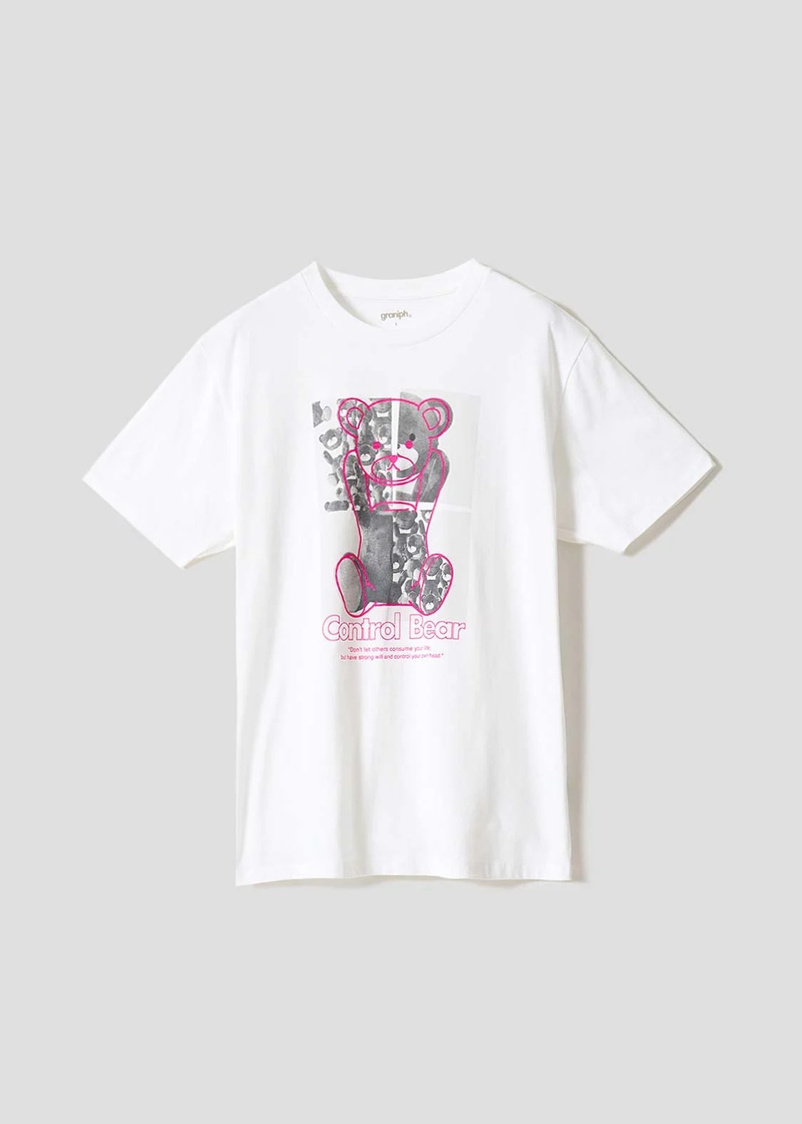 日本預訂 graniph GH Control Bear Photo | T-shirt