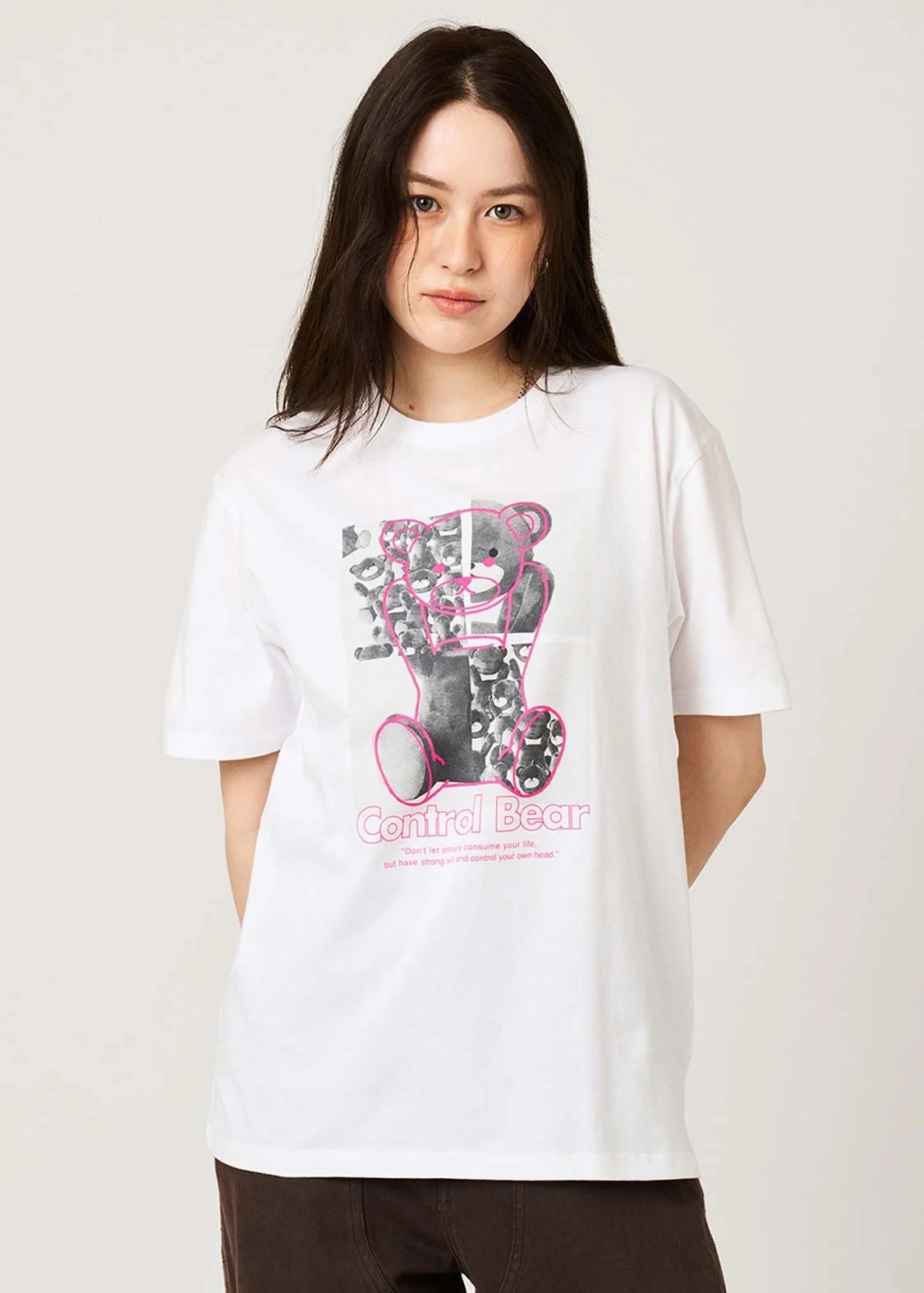 日本預訂 graniph GH Control Bear Photo | T-shirt