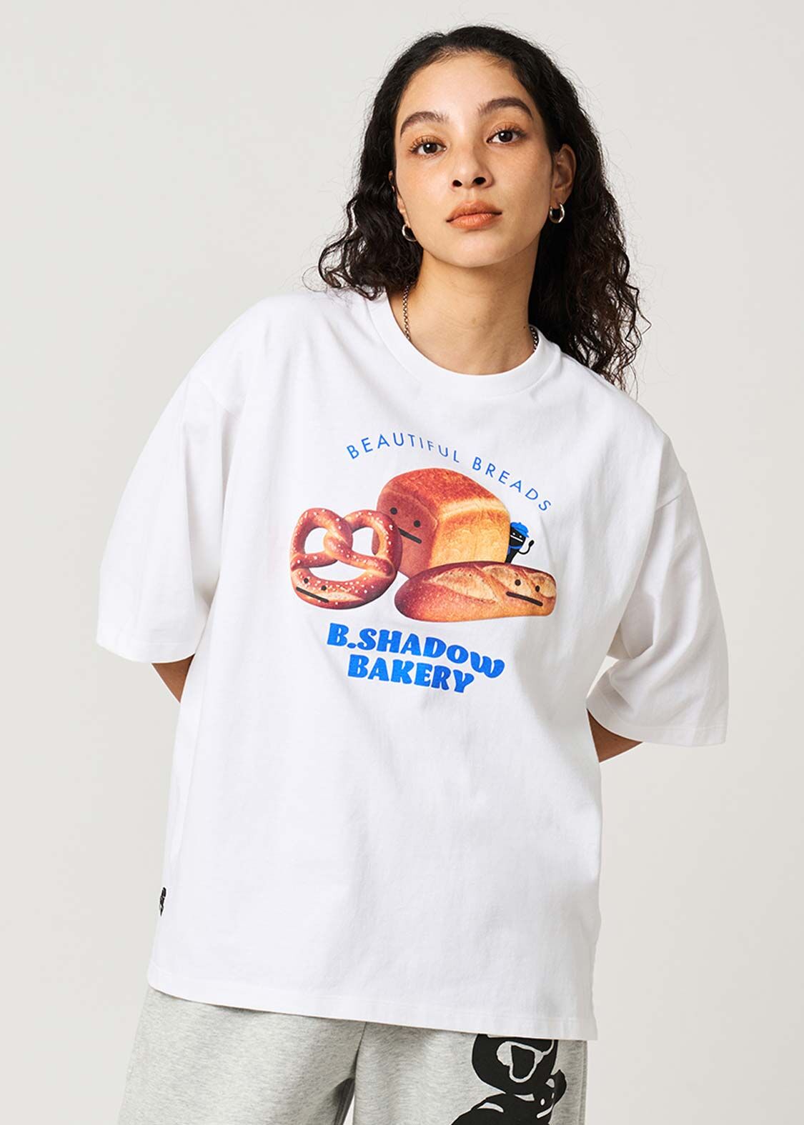 日本預訂 graniph GH Beautiful Shadow Bakery | Big Silhouette T-shirt