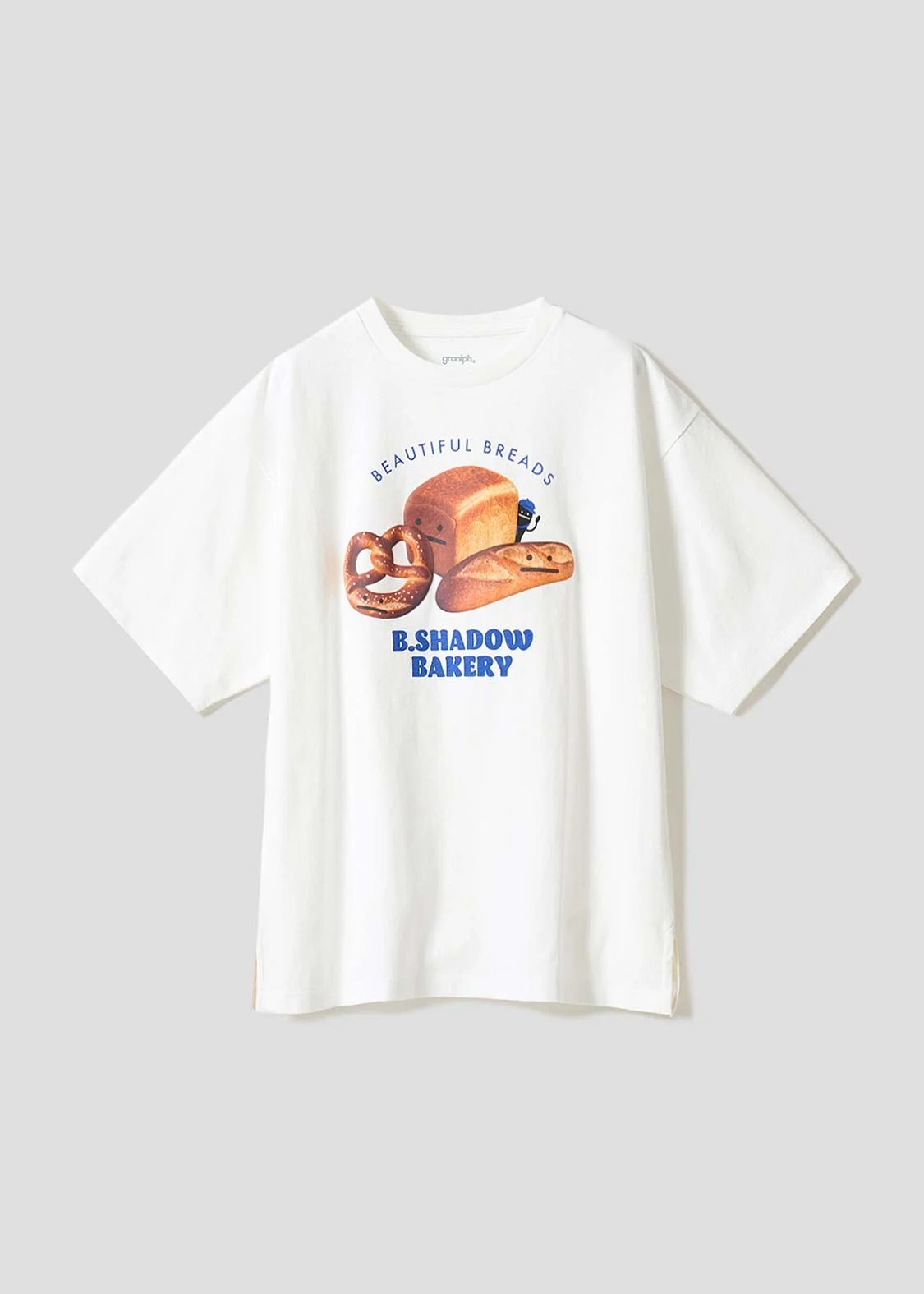 日本預訂 graniph GH Beautiful Shadow Bakery | Big Silhouette T-shirt