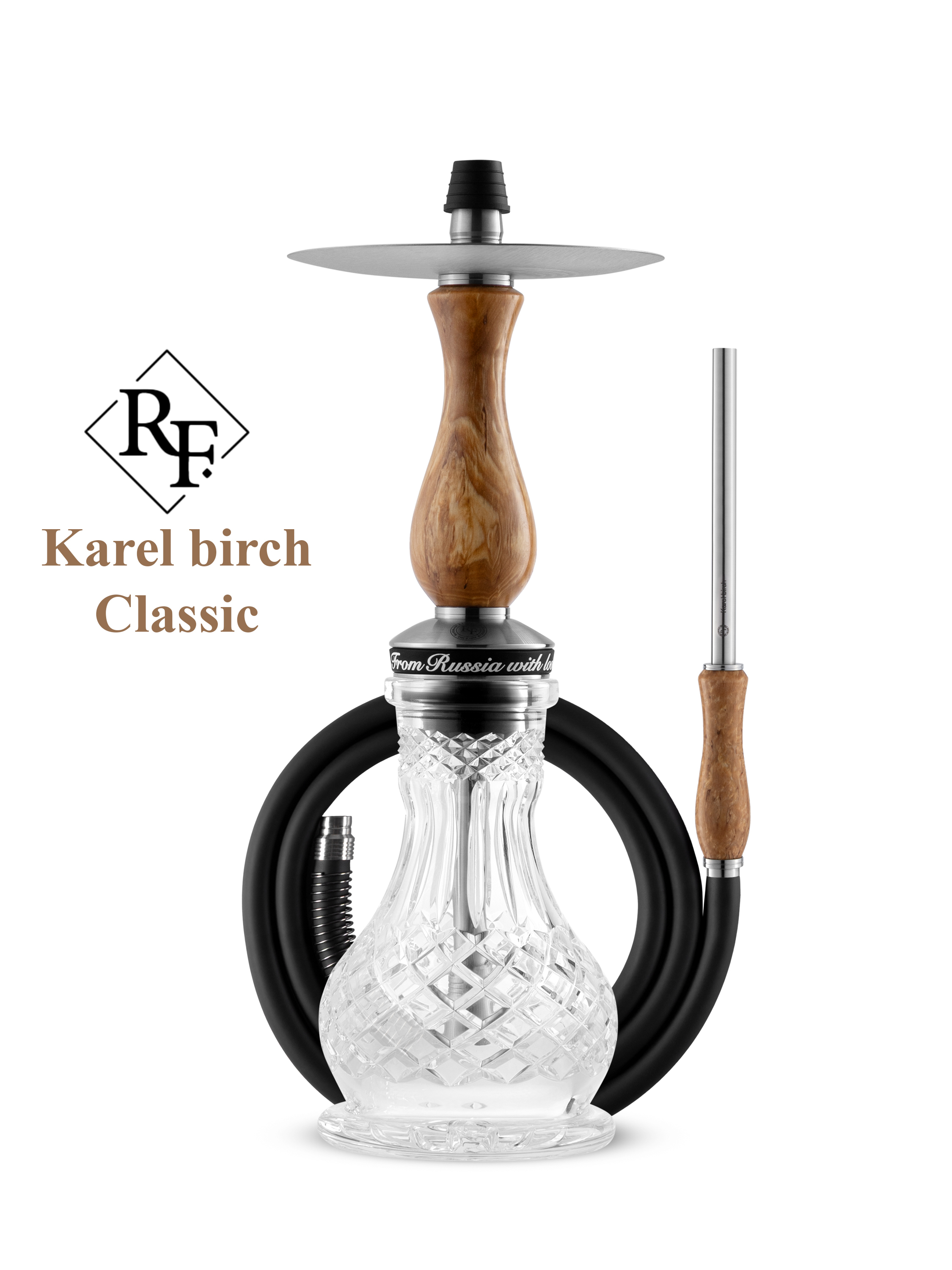 RF hookah - mini-karel-birch - classic